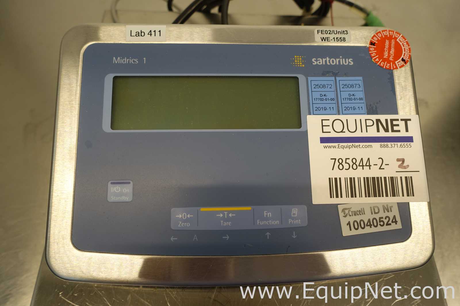 lote de  2 Balança Sartorius Midrics 1