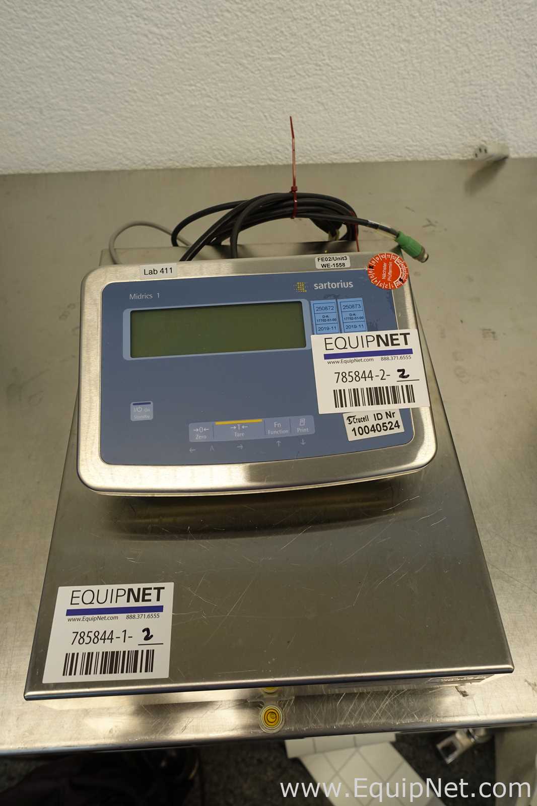 lote de  2 Balança Sartorius Midrics 1