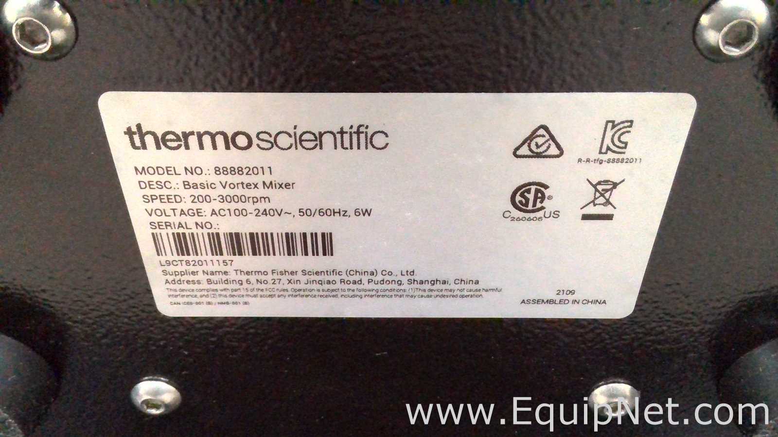 lote de  2 Misturador Thermo Scientific 88882011