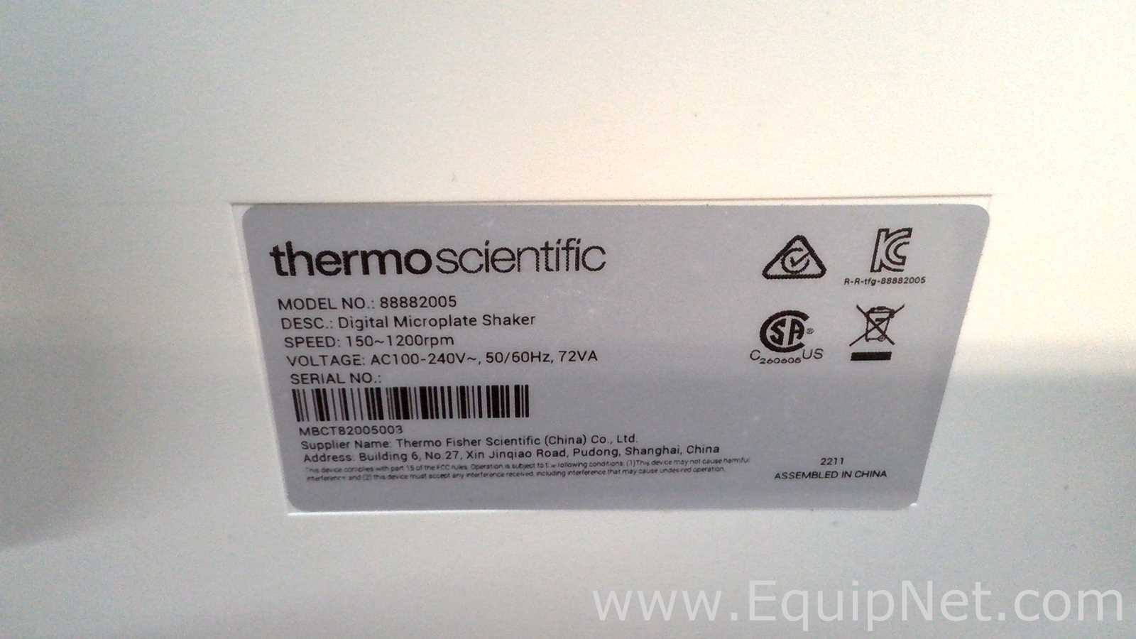 Thermo Scientific 88882005 Digital Microplate Shaker