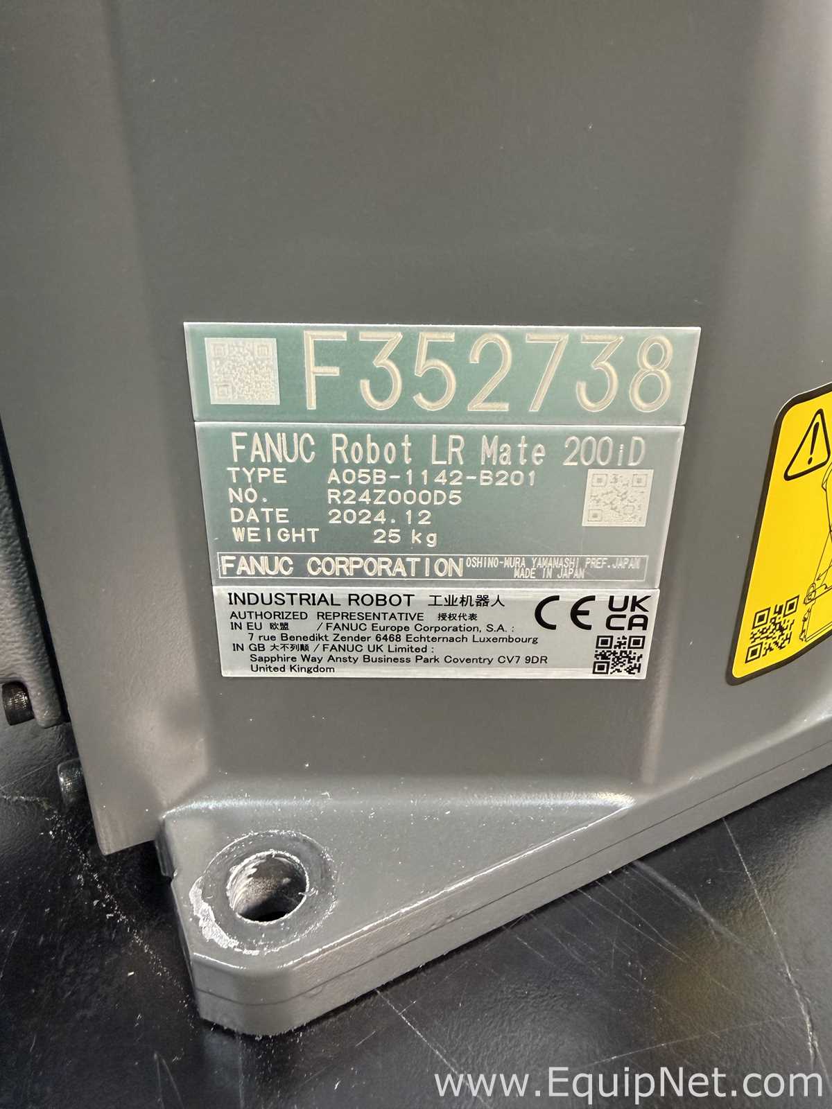 Fanuc LR Mate 200iD Compact 6-Axis Industrial Robot