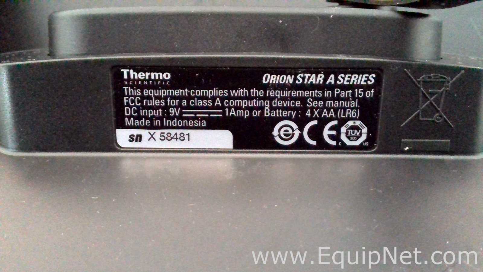 Lot of 4 Orion Star A Series pH and Conductivity Meters