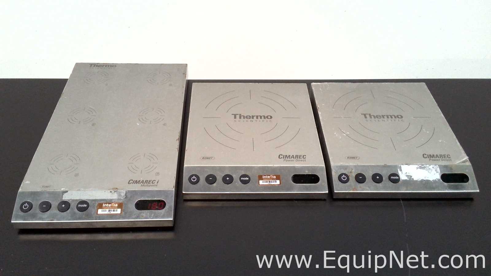 Lot of Thermo Scientific Cimarec Stir Plates