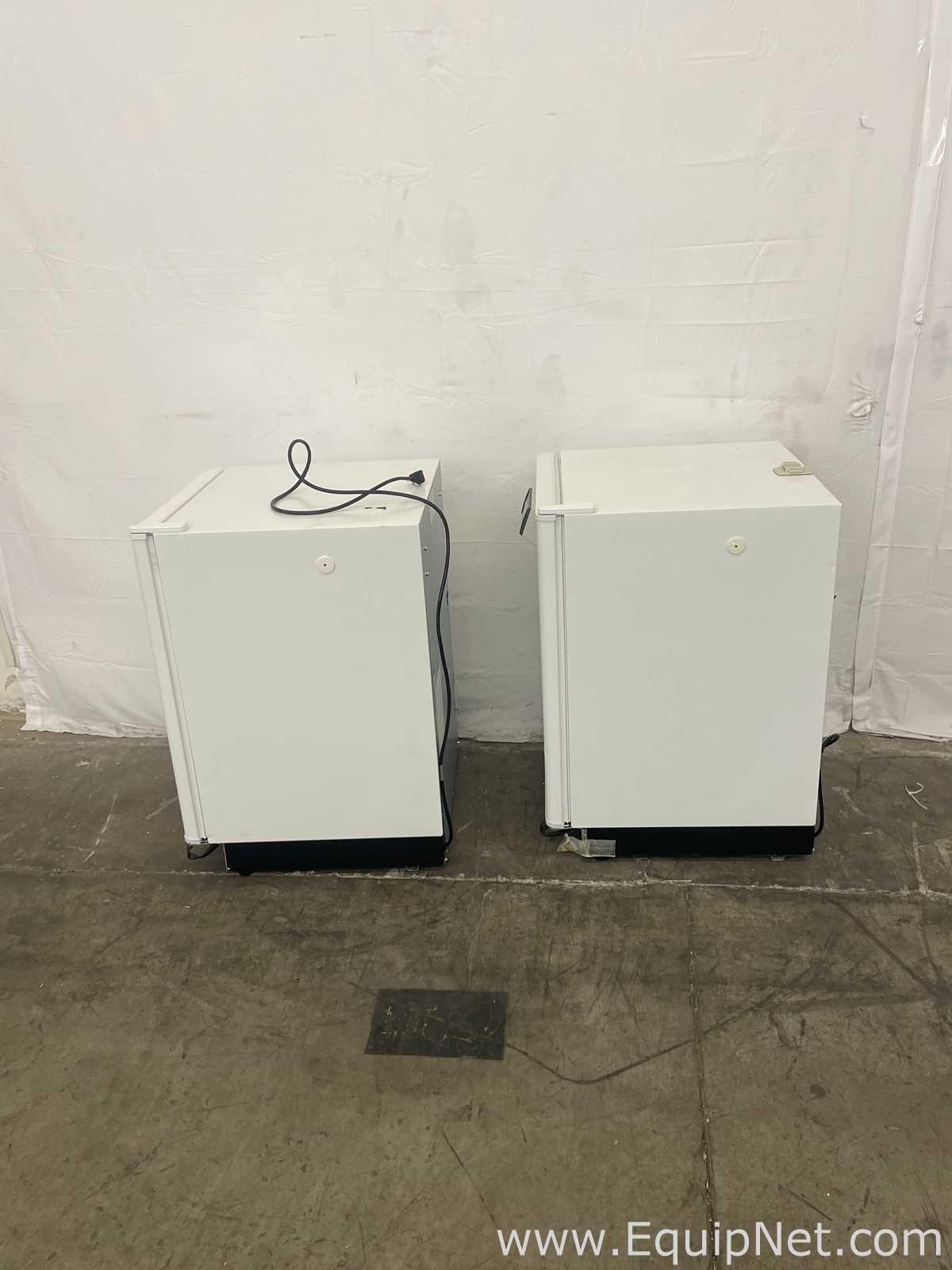 Lot of 2 PHCBI SR-L6111W-PA Undercounter Laboratory Refrigerator