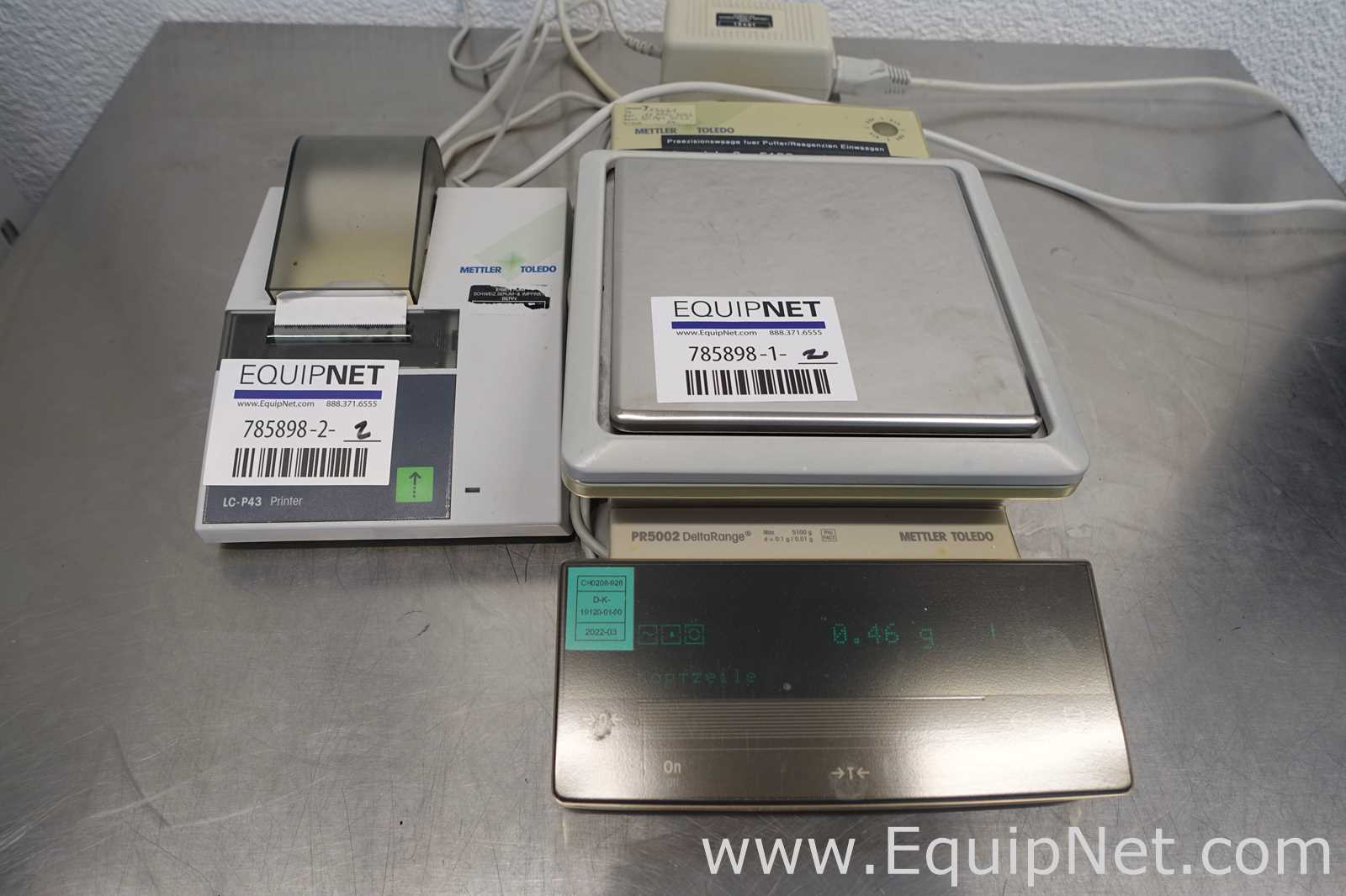 Mettler Toledo PR5002DR Analytical Balance with LC-P43 Printer