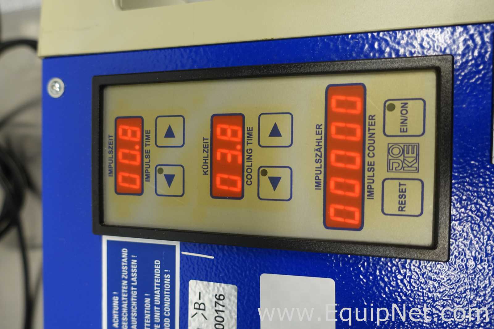 Kettenbaum Fermant F22 Magnetic Impulse Film Sealer w/ Foot Switch and Controls
