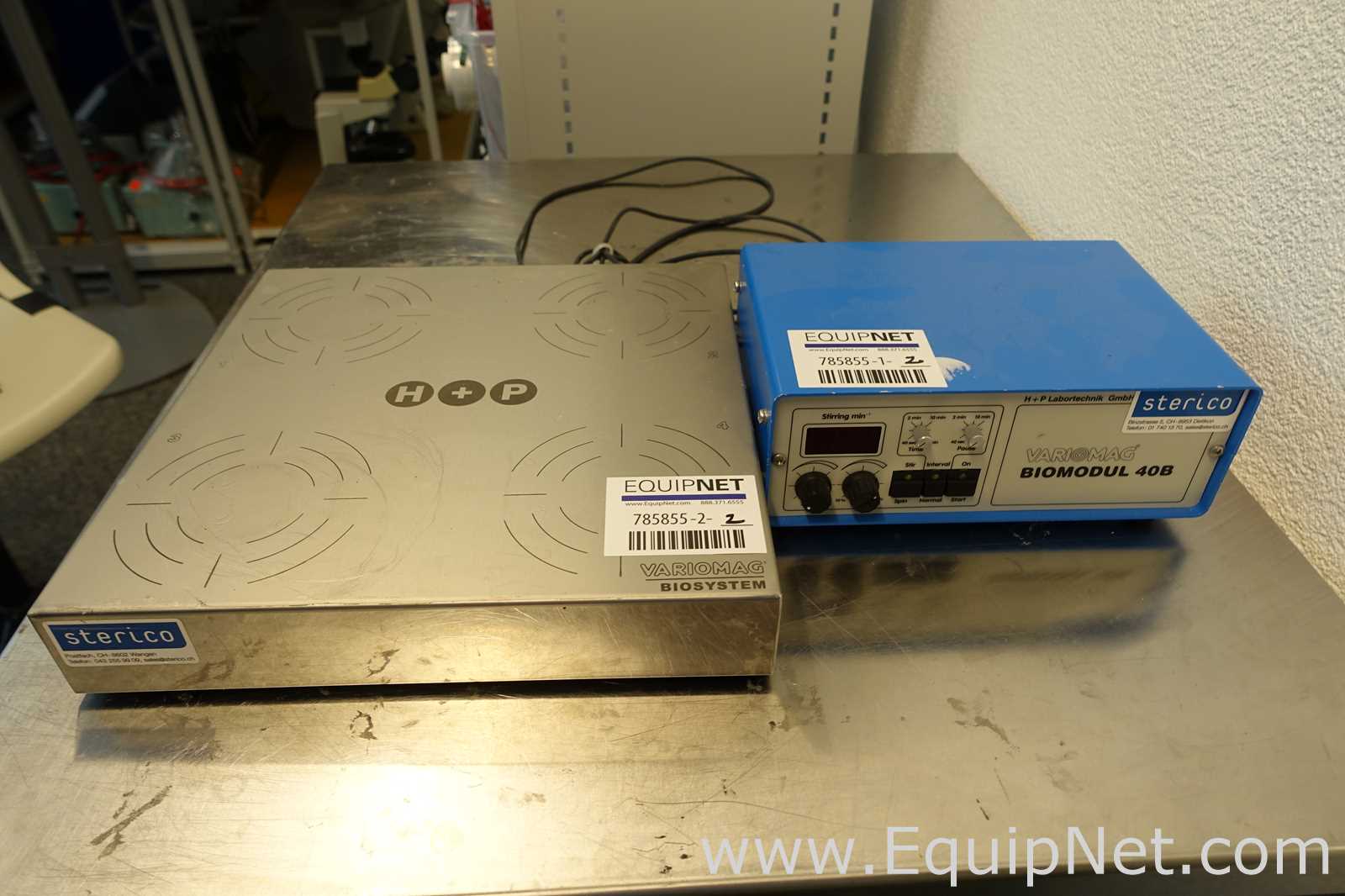 Agitador e Placa de Aquecimento Sterico Biosystem 4