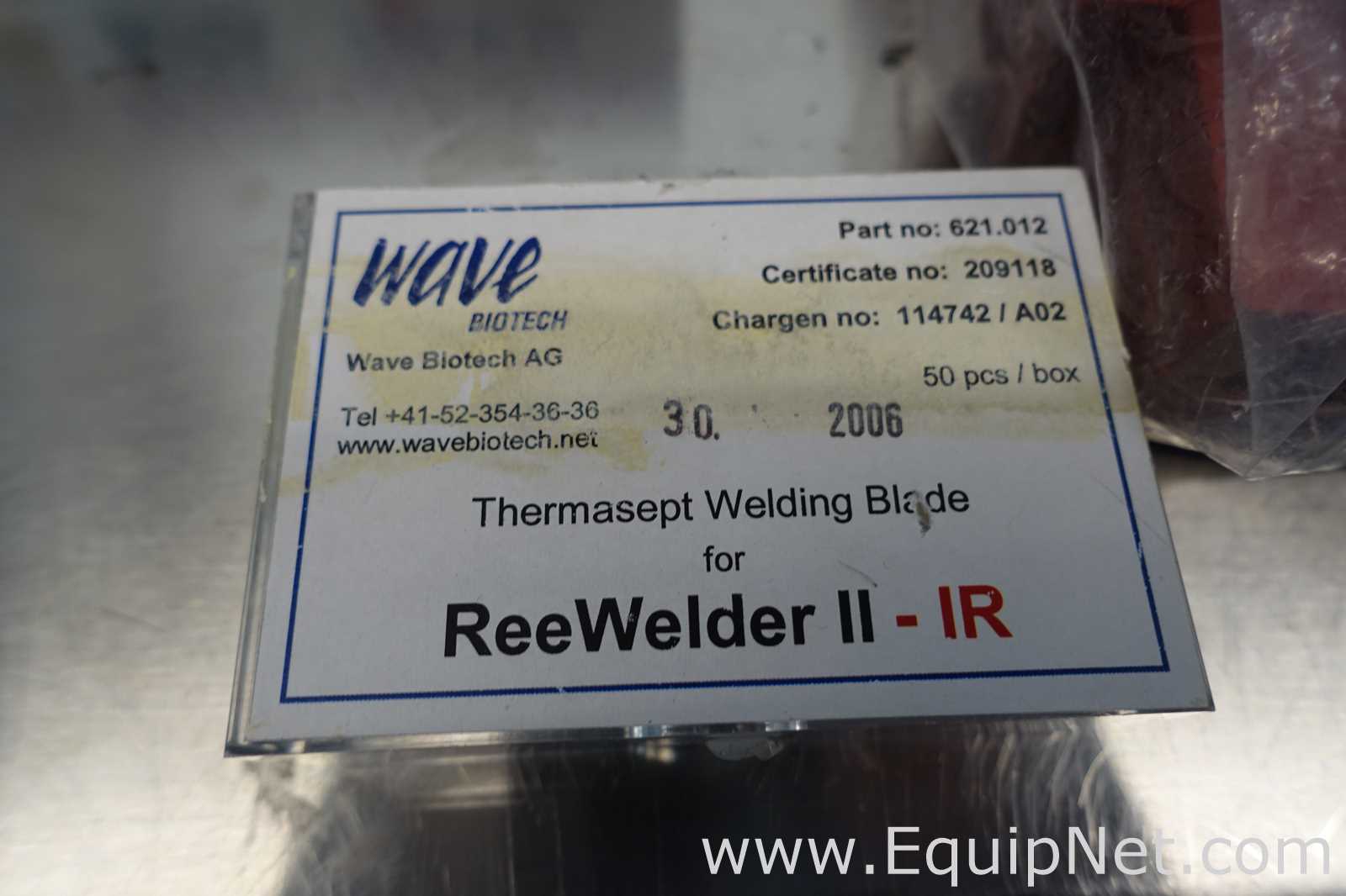 Wave Biotech Thermasept II Sterile Tube Welding Machine ReeWelder with Change Parts
