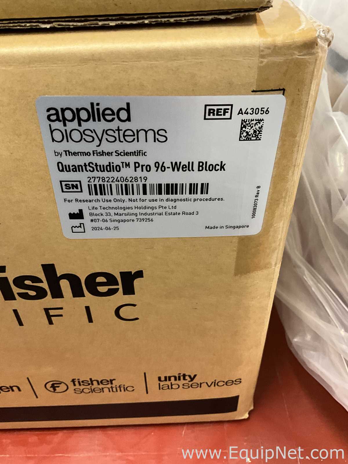 Unused Applied Biosystems QuantStudio 7 Pro Real-Time PCR System