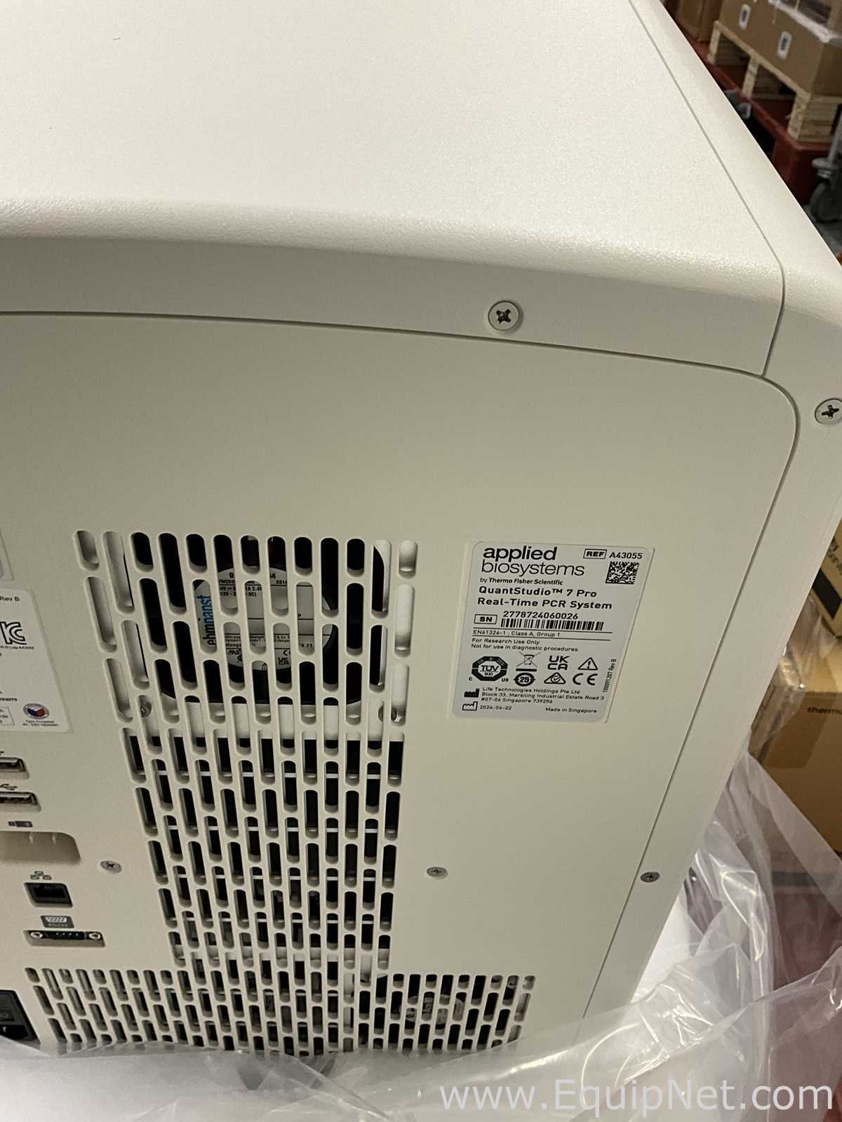 Unused Applied Biosystems QuantStudio 7 Pro Real-Time PCR System