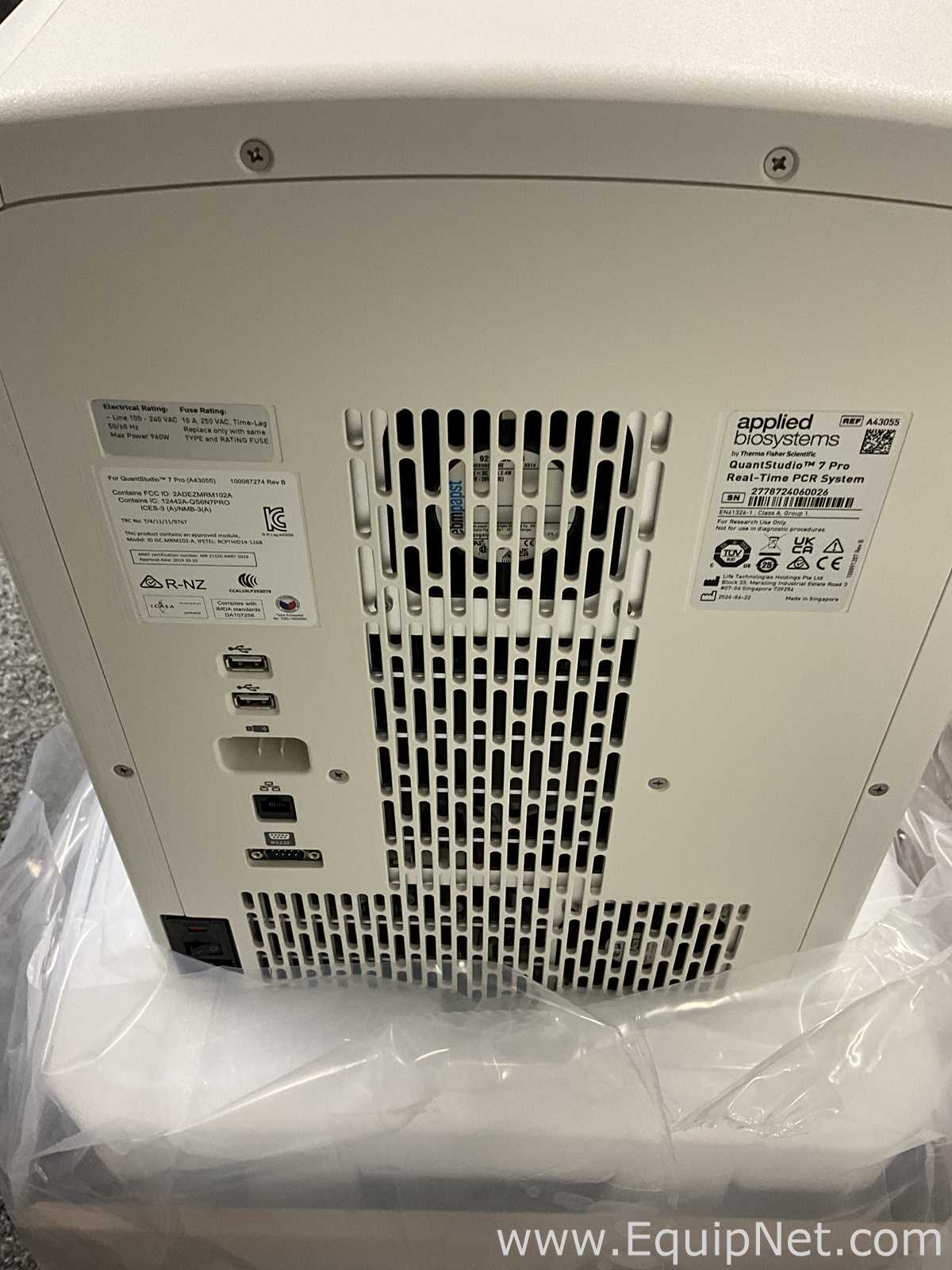 Unused Applied Biosystems QuantStudio 7 Pro Real-Time PCR System