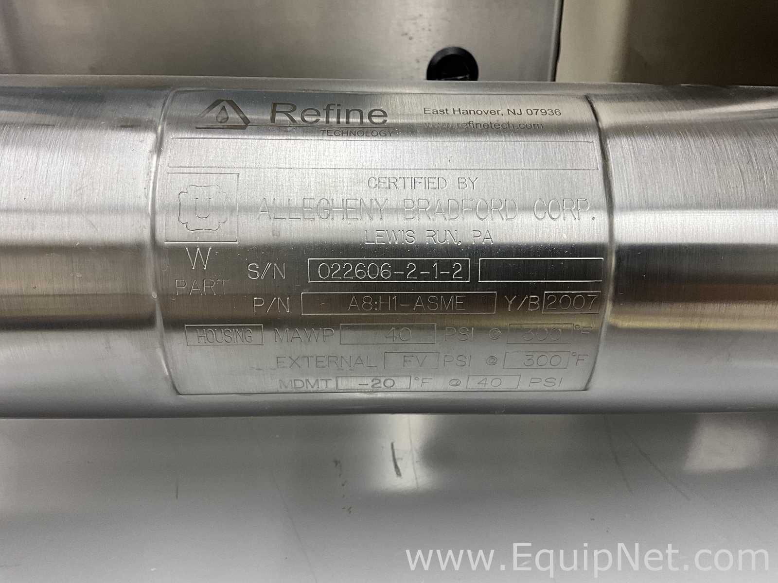 Refine Technology ATF6 Stainless Steel Filtration System