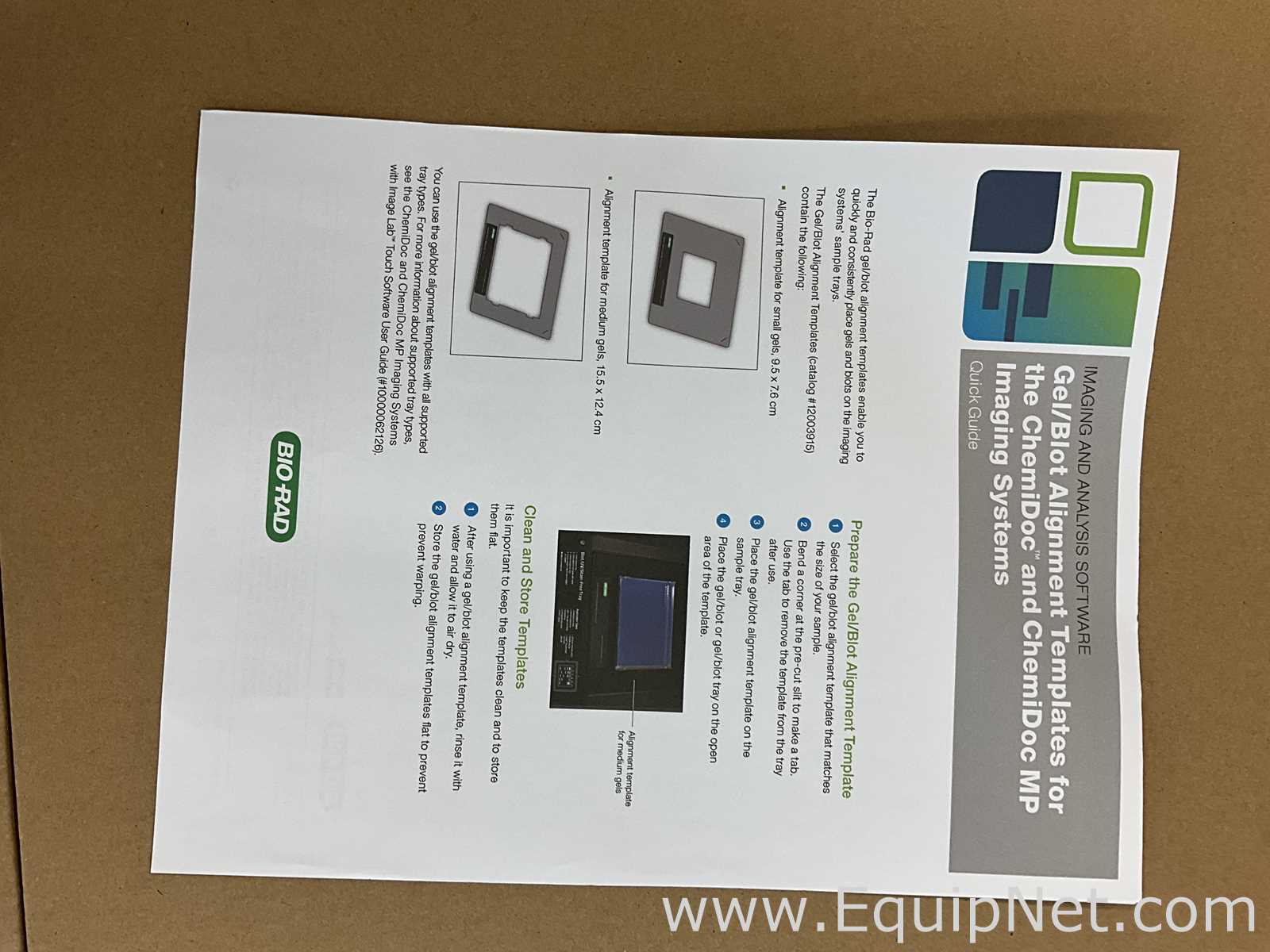 Unused Bio-Rad ChemiDoc MP Imaging System