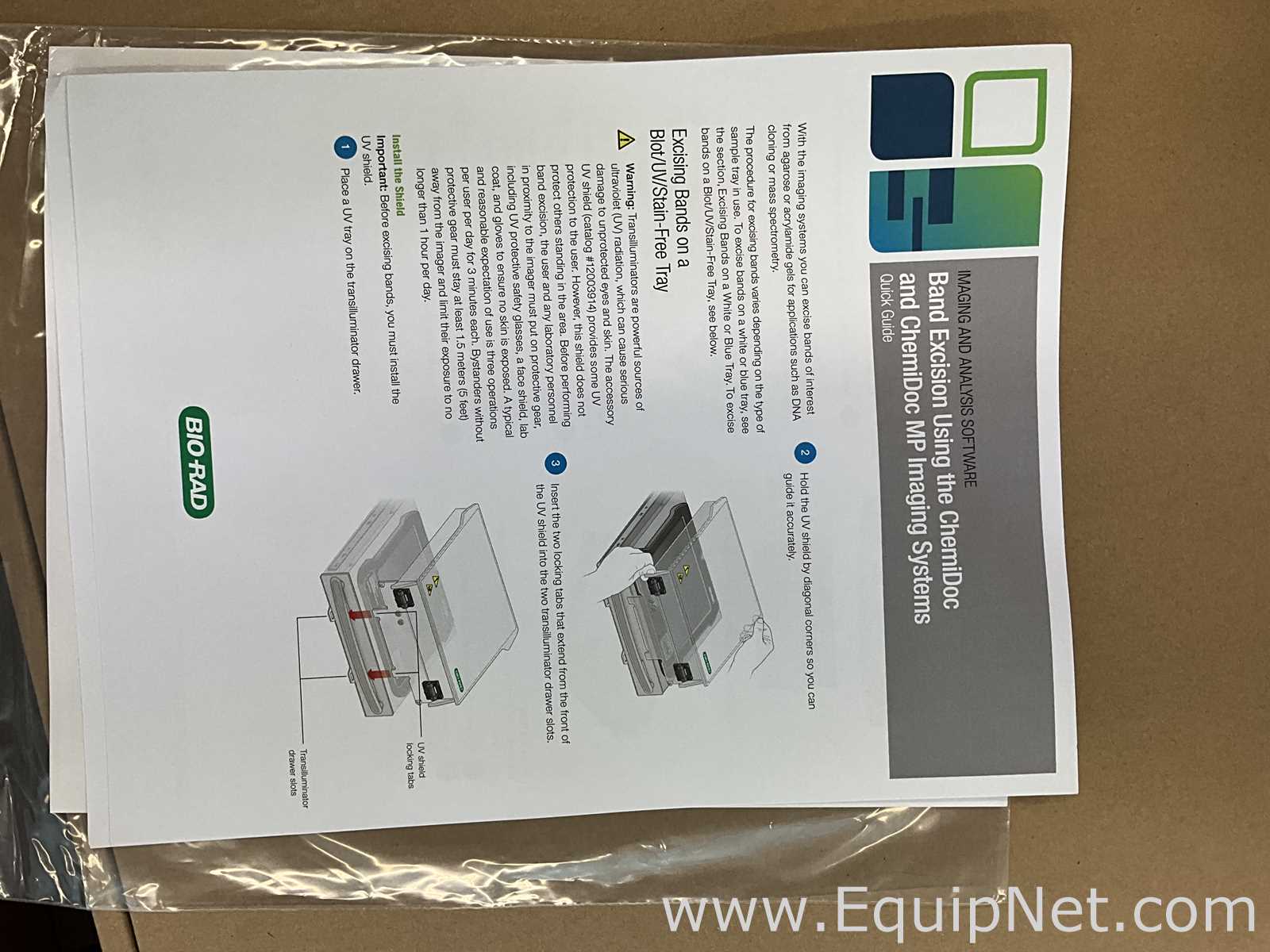 Unused Bio-Rad ChemiDoc MP Imaging System