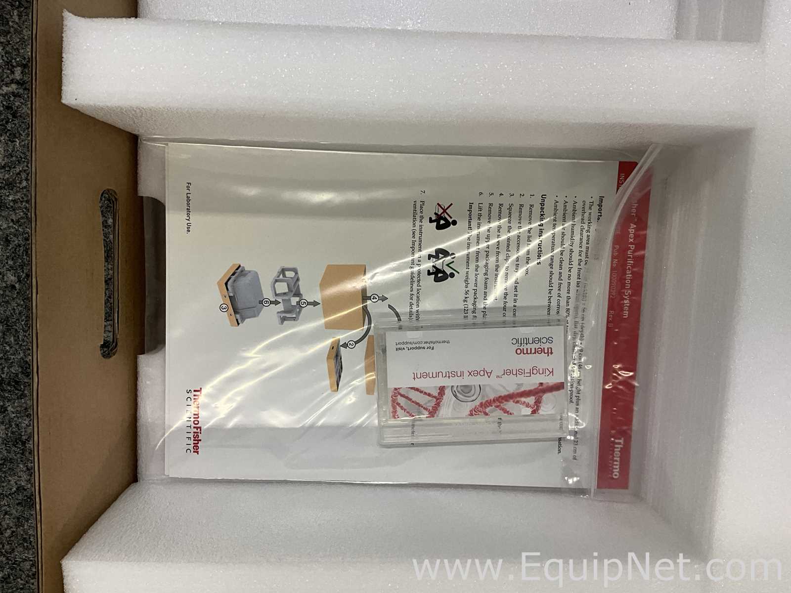 Unused ThermoFisher Scientific KingFisher Apex 96 Combi Head Automated Purification System