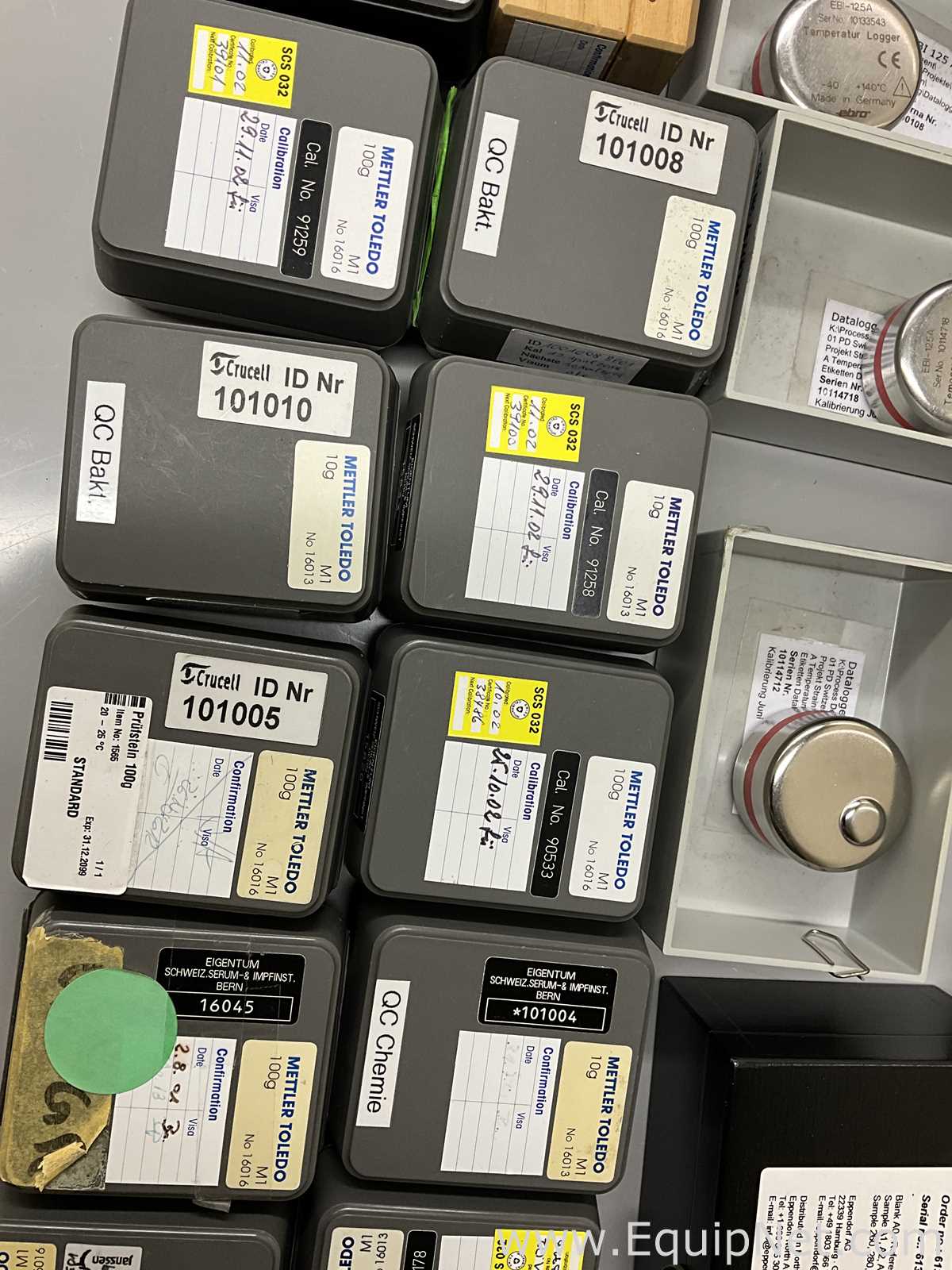 Miscellaneous Lot of Calibration Weights