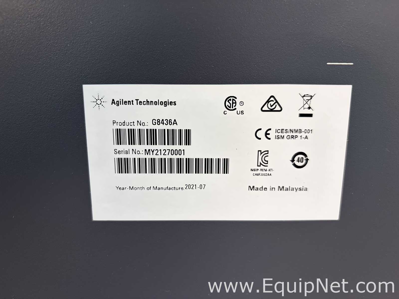 Espectrômetro de Absorção Atômica Agilent Technologies G8436A