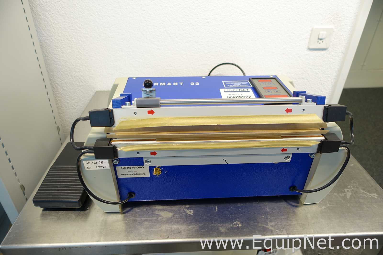 Kettenbaum Fermant F22 Magnetic Impulse Sealing Machine with Foot Pedal and temperature Control