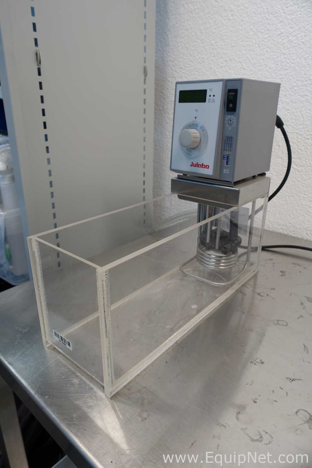 Julabo 5L Perspex Heated Water Bath with EC-PA KU Immersion Heater