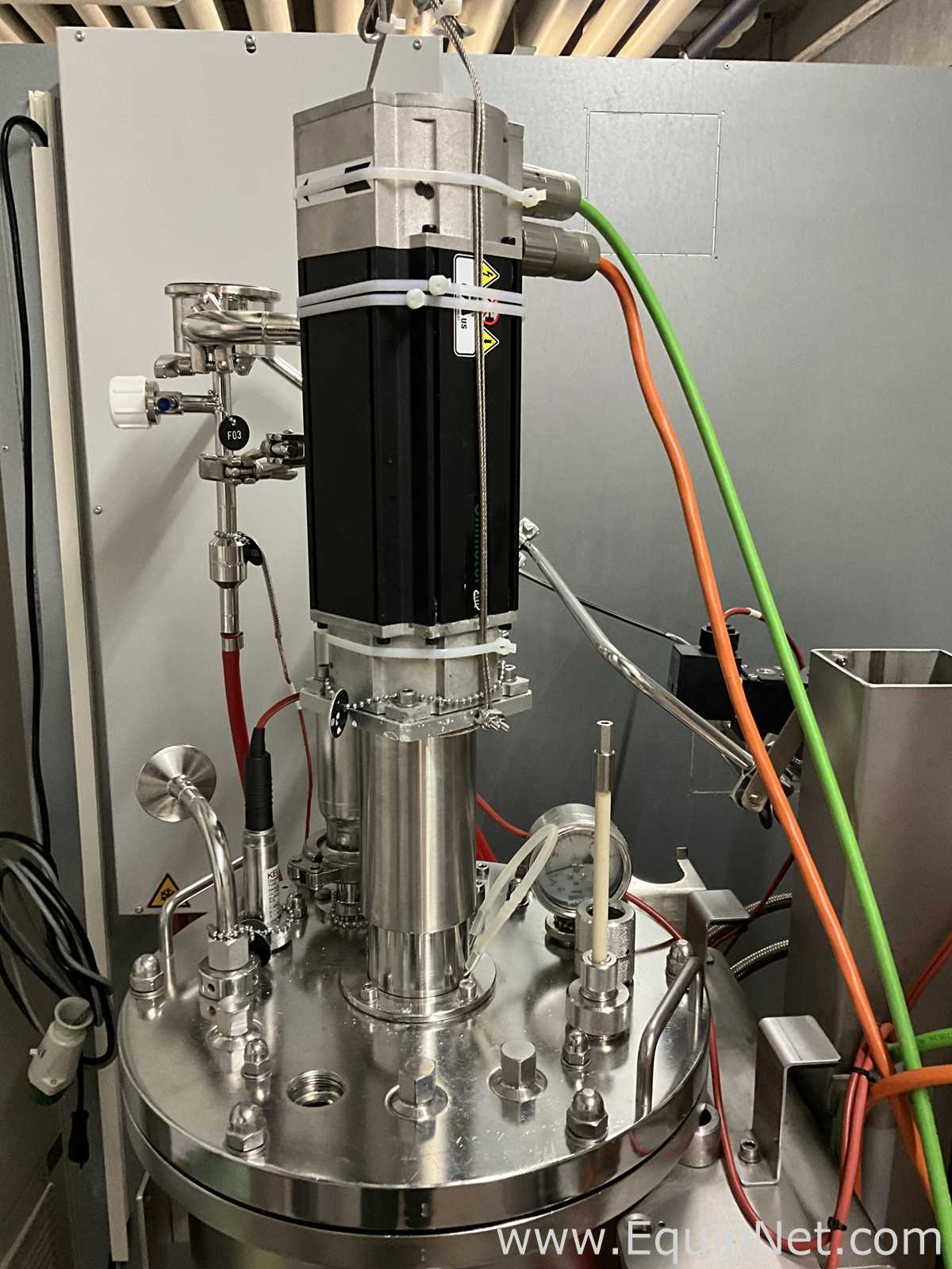 Infors HT Techfors-S Pilot-Scale 40 Liter Jacketed Stainless Steel Bioreactor