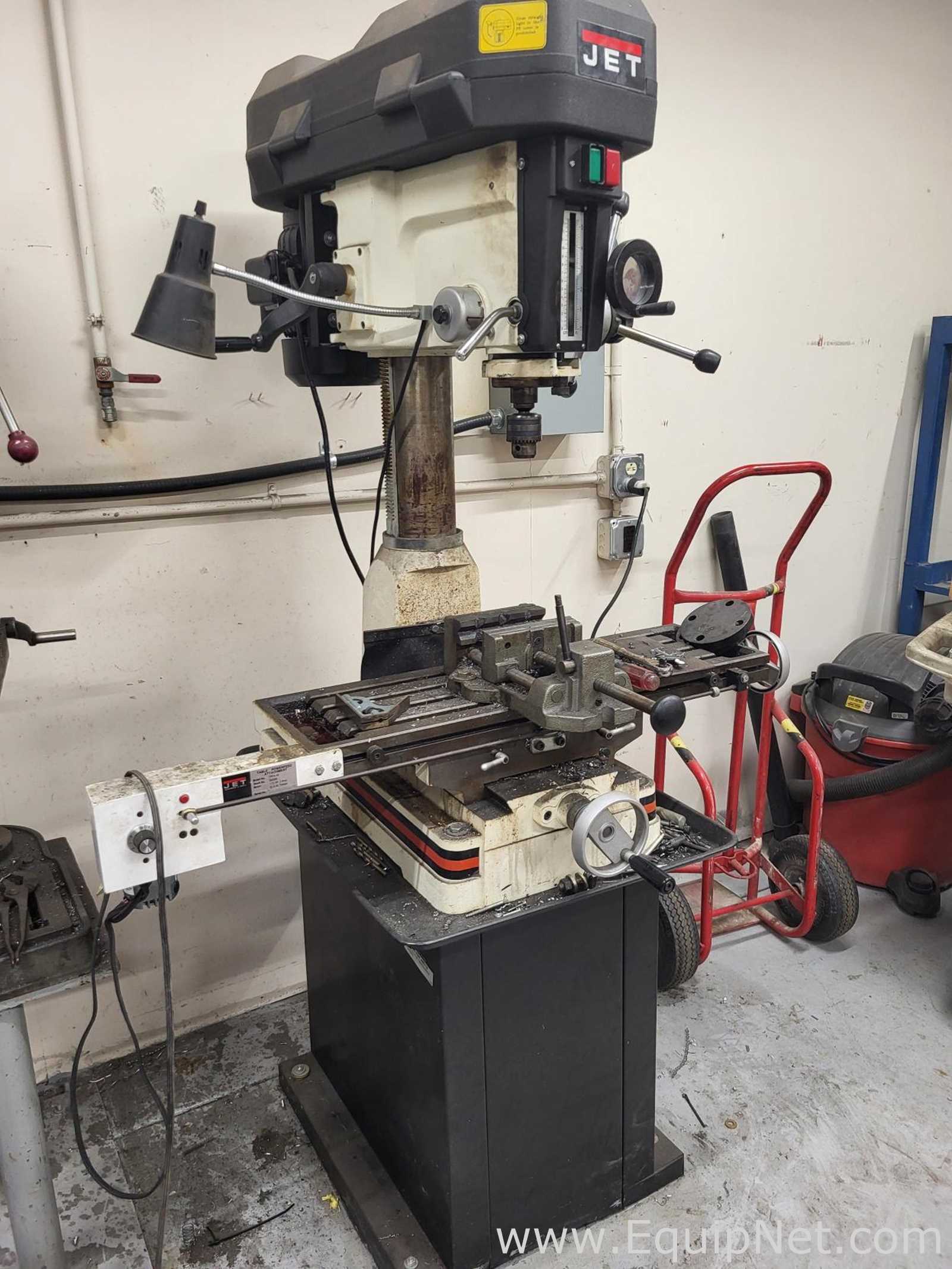 Jet JMD-18 Mill - Drill Press with TPFA-18 Table Powerfeed Attachment