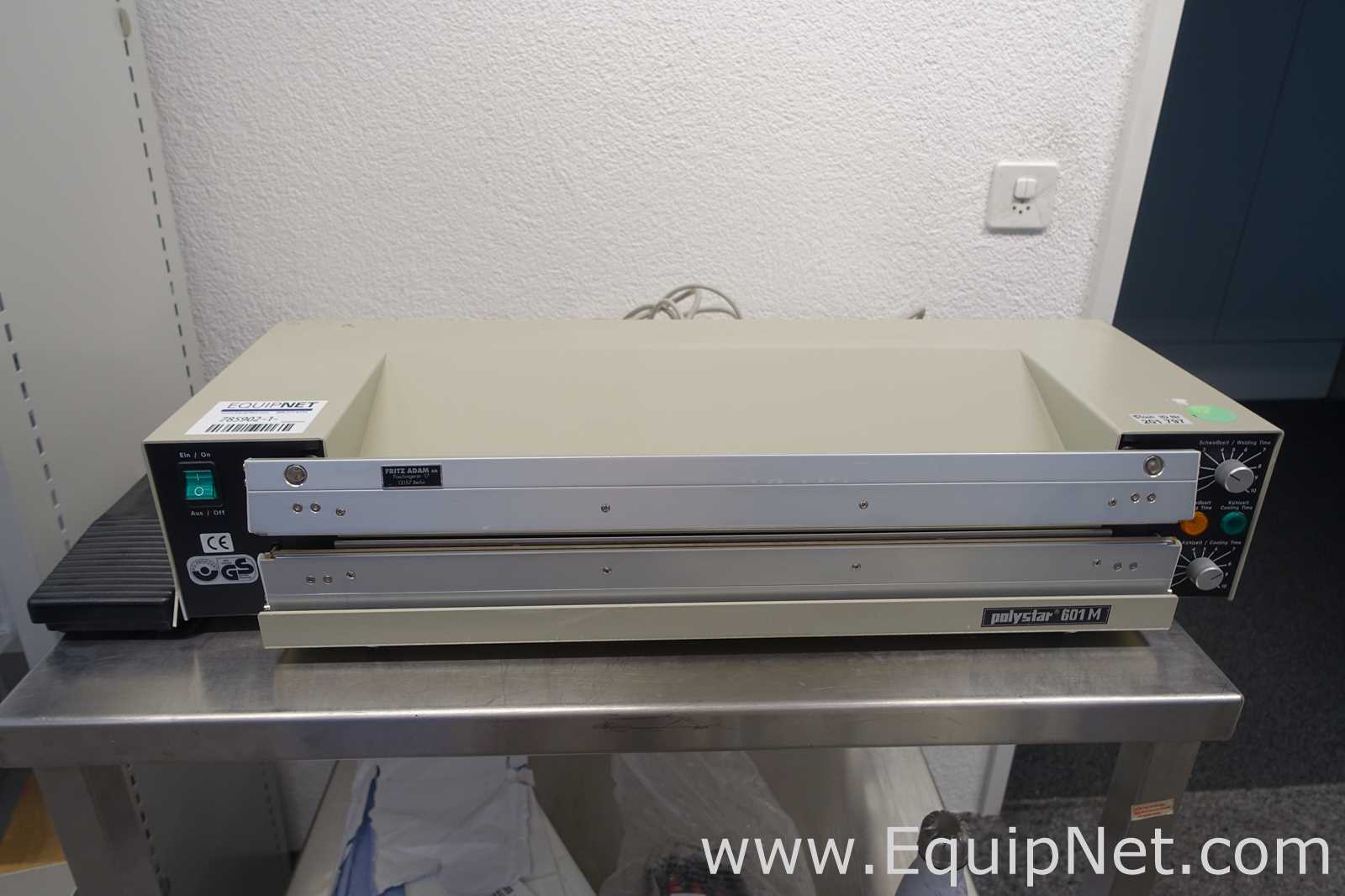Rische and Herfurth Polystar 601M Magnetic Impulse Heating Tabletop Bag Sealing Machine