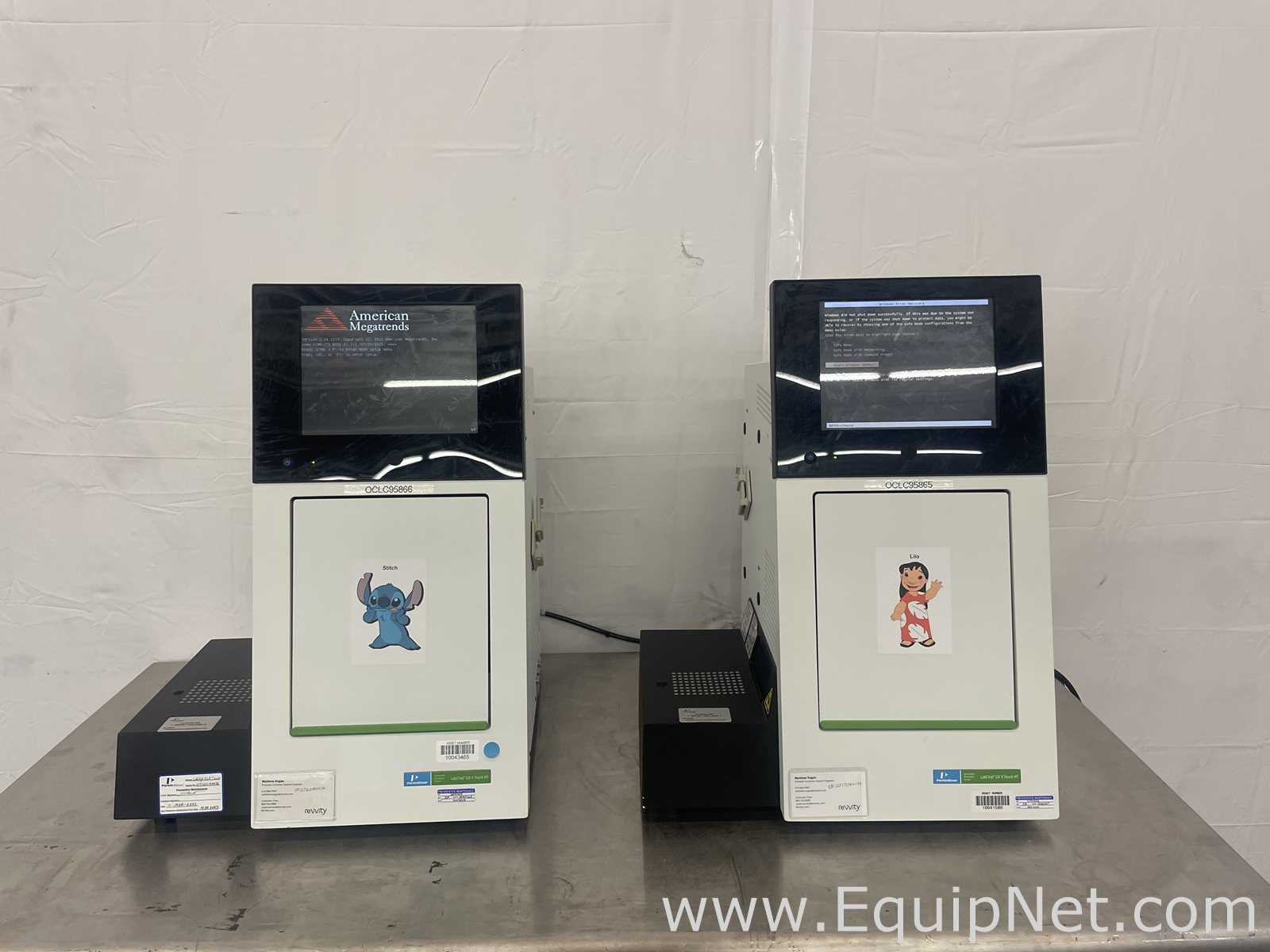 lote de  2 Analisador Perkin Elmer Labchip GX II Touch HT