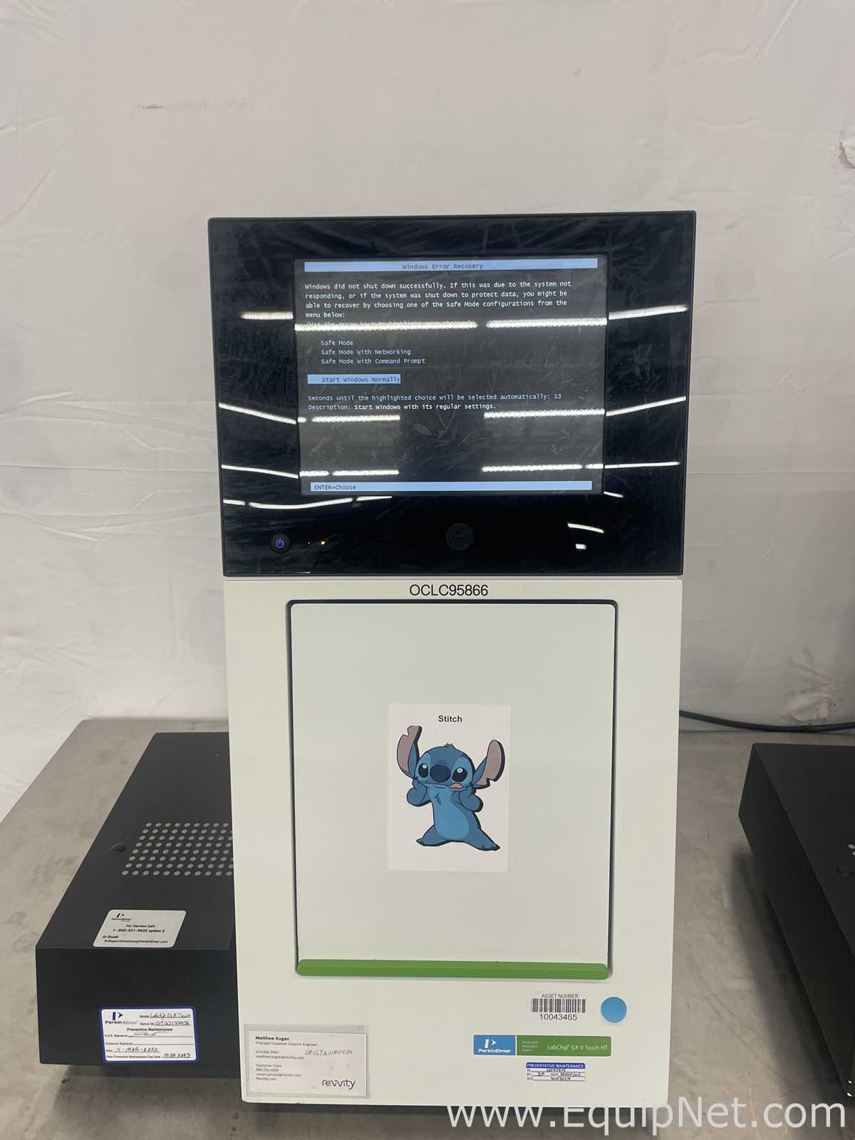 lote de  2 Analisador Perkin Elmer Labchip GX II Touch HT