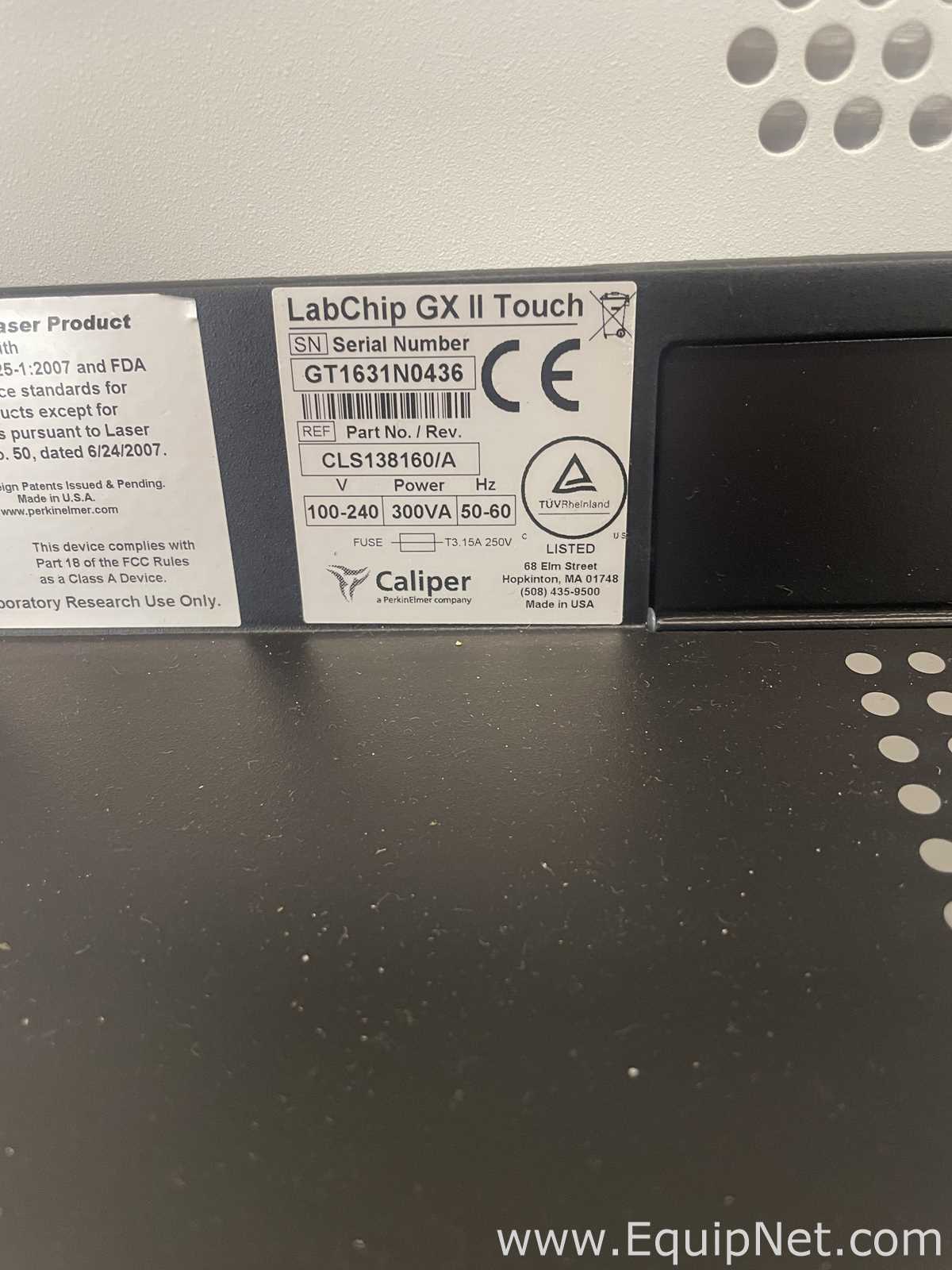 lote de  2 Analisador Perkin Elmer Labchip GX II Touch HT