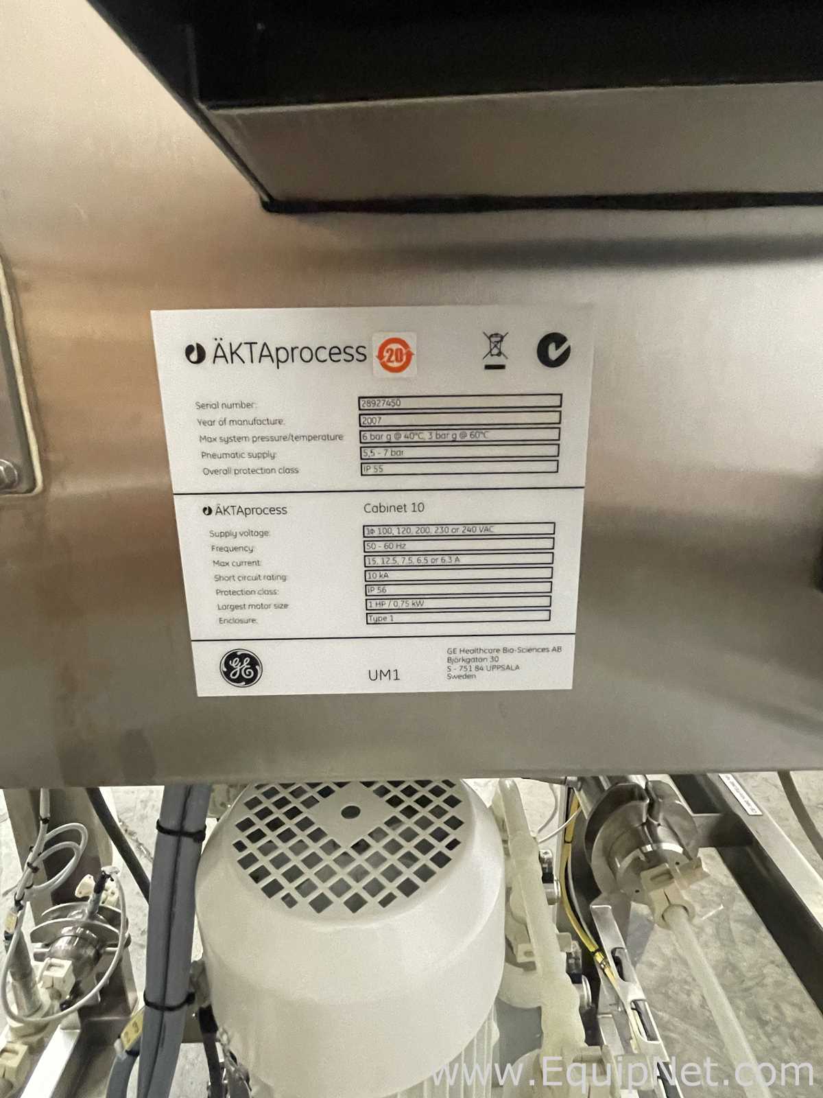 Cromatógrafo Grandes GE Akta Process