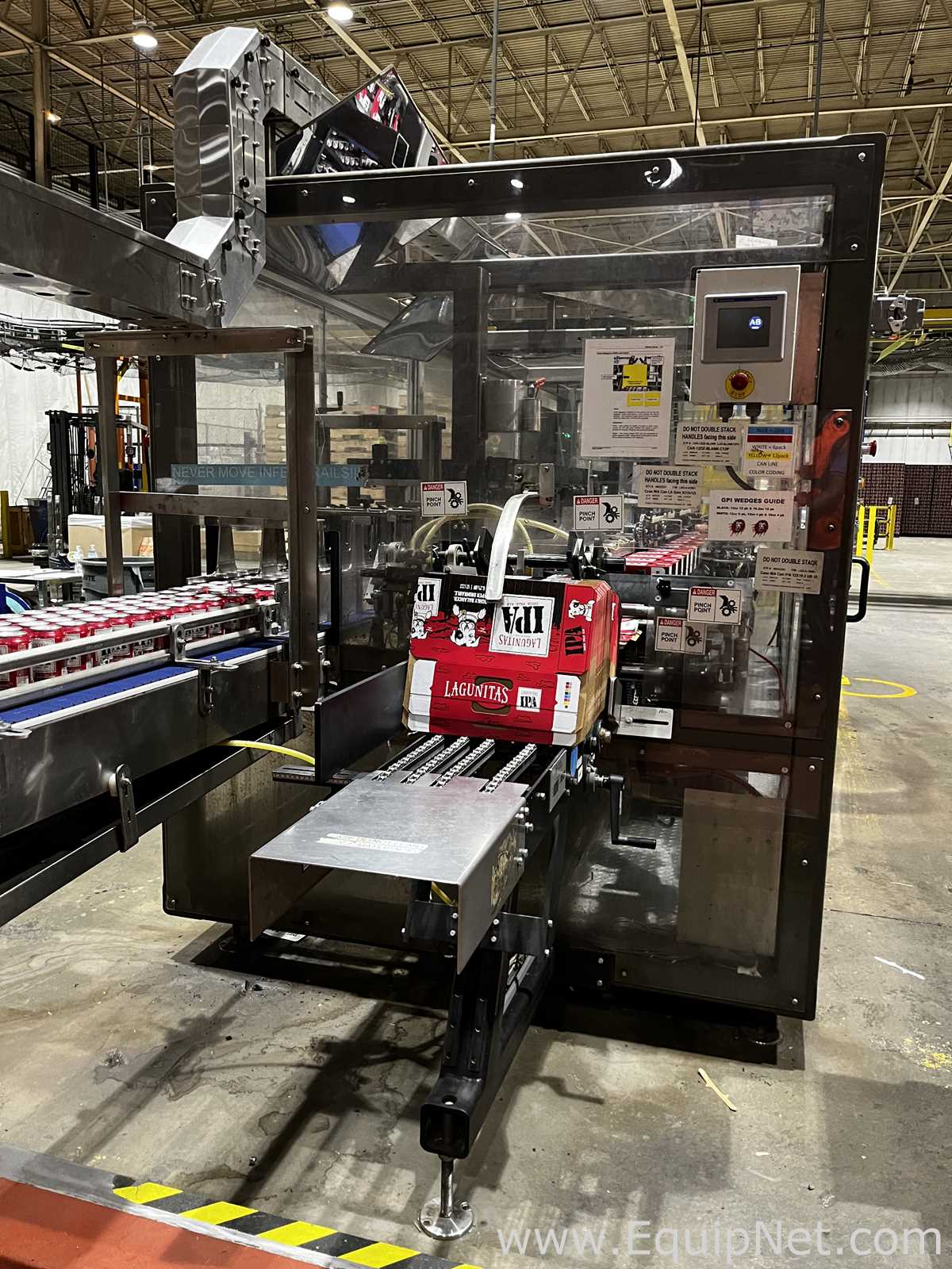 Encajadora Graphic Packaging Quikflex 300