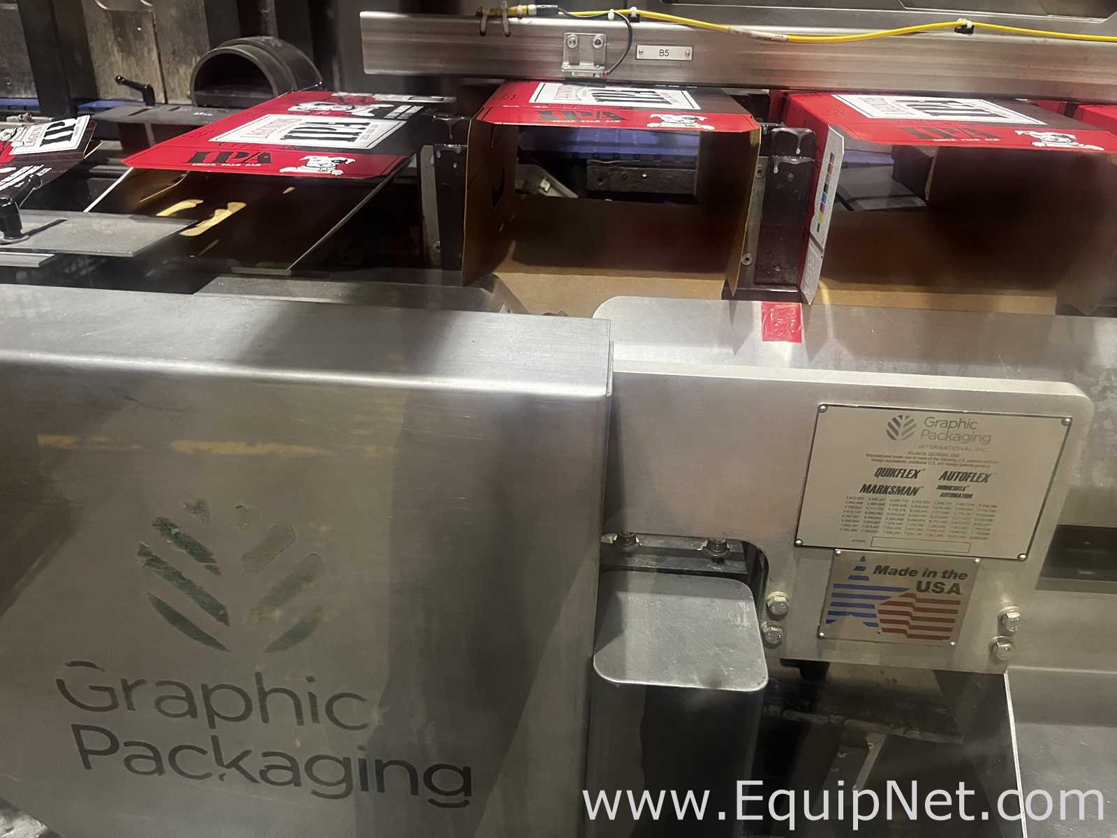 Encajadora Graphic Packaging Quikflex 300