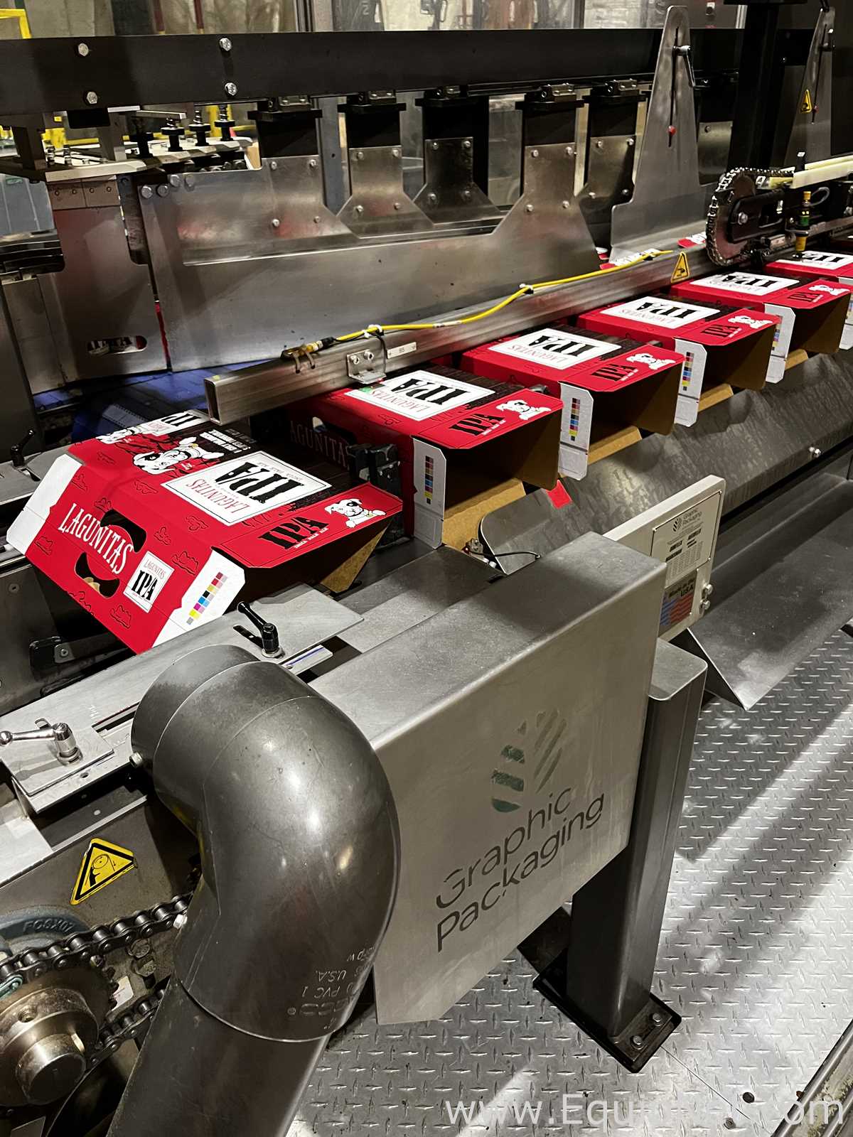 Encajadora Graphic Packaging Quikflex 300