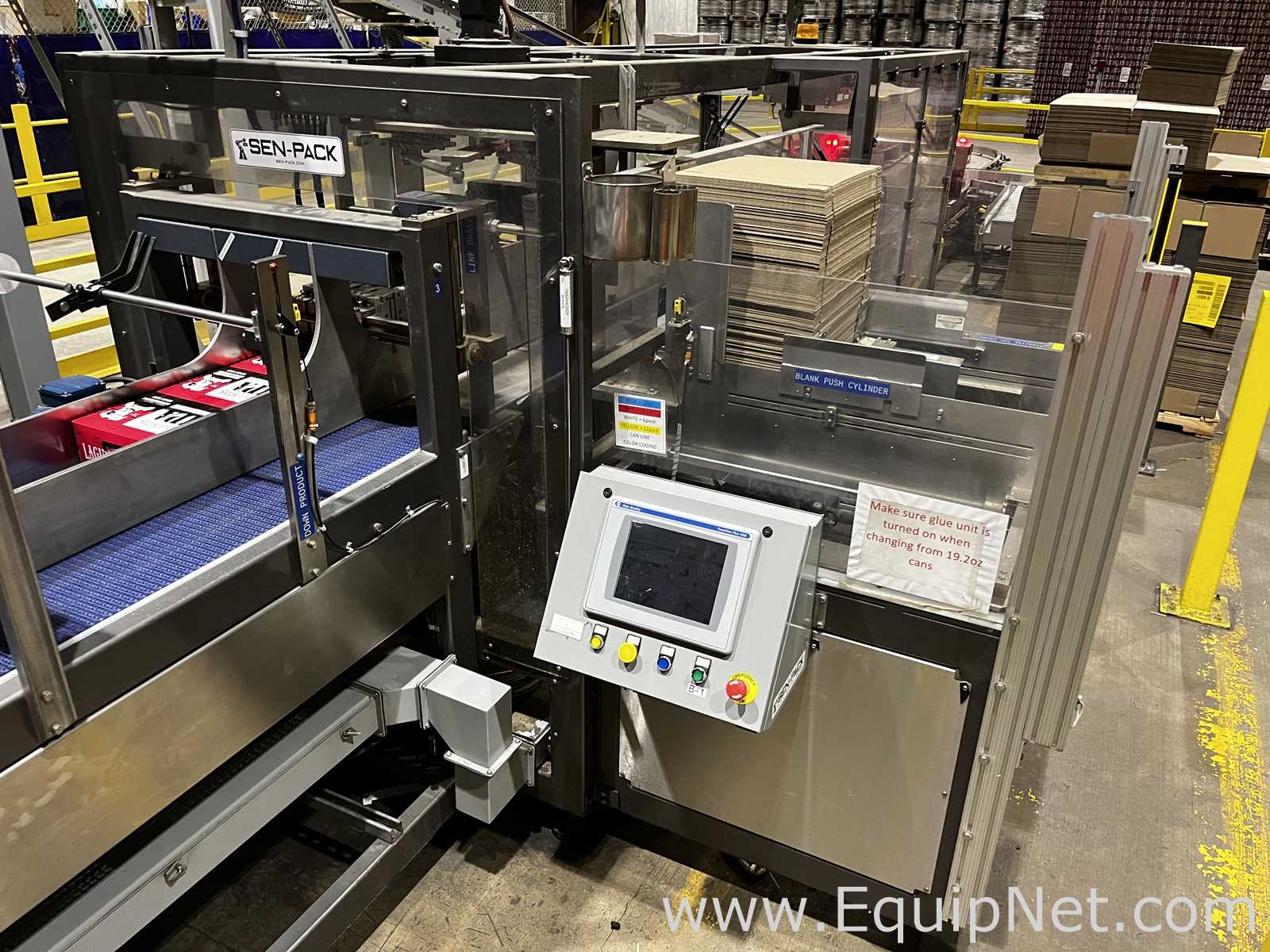 Encartonadora Horizontal Sen-Pack Wraparound