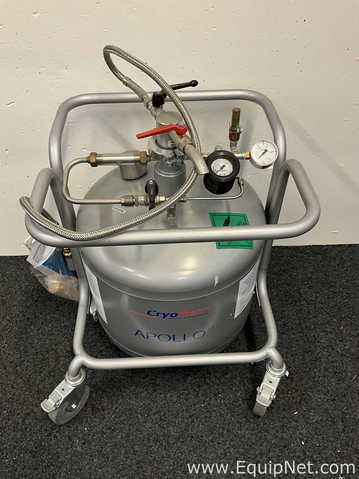 Tanque Cryotherm GmbH  Requisitos de Ar 50 L