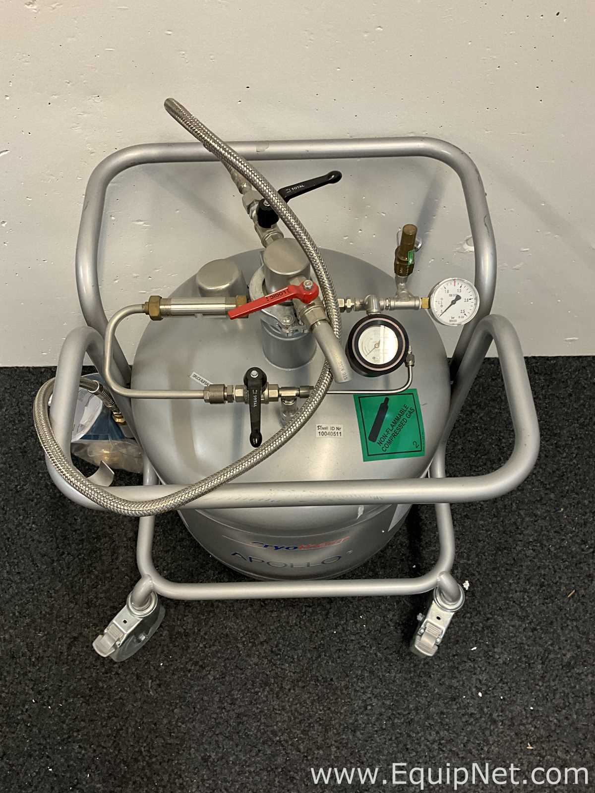 Tanque Cryotherm GmbH  Requisitos de Ar 50 L