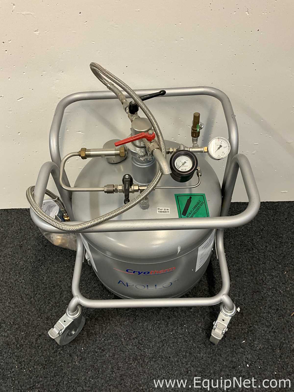 Tanque Cryotherm GmbH  Requisitos de Ar 50 L