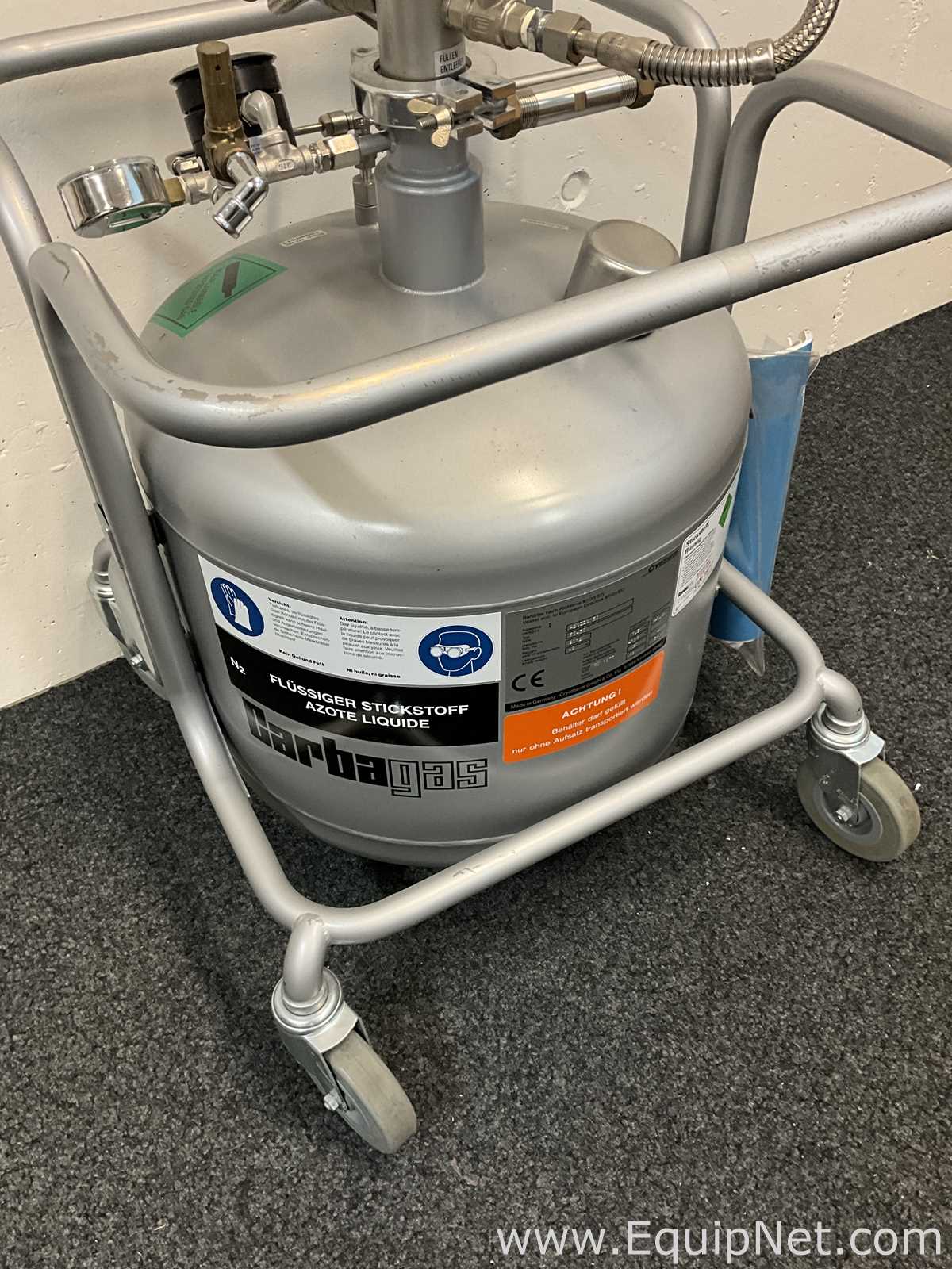 Tanque Cryotherm GmbH  Requisitos de Ar 50 L