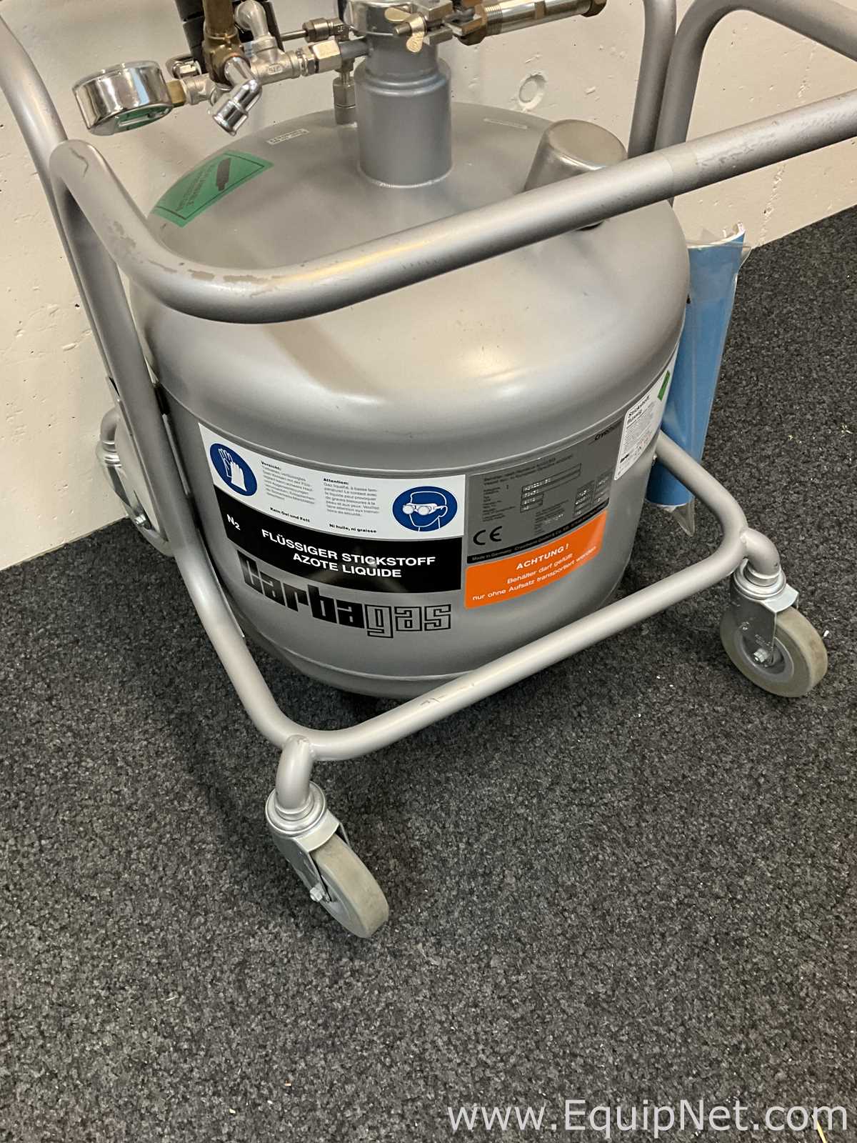 Tanque Cryotherm GmbH  Requisitos de Ar 50 L