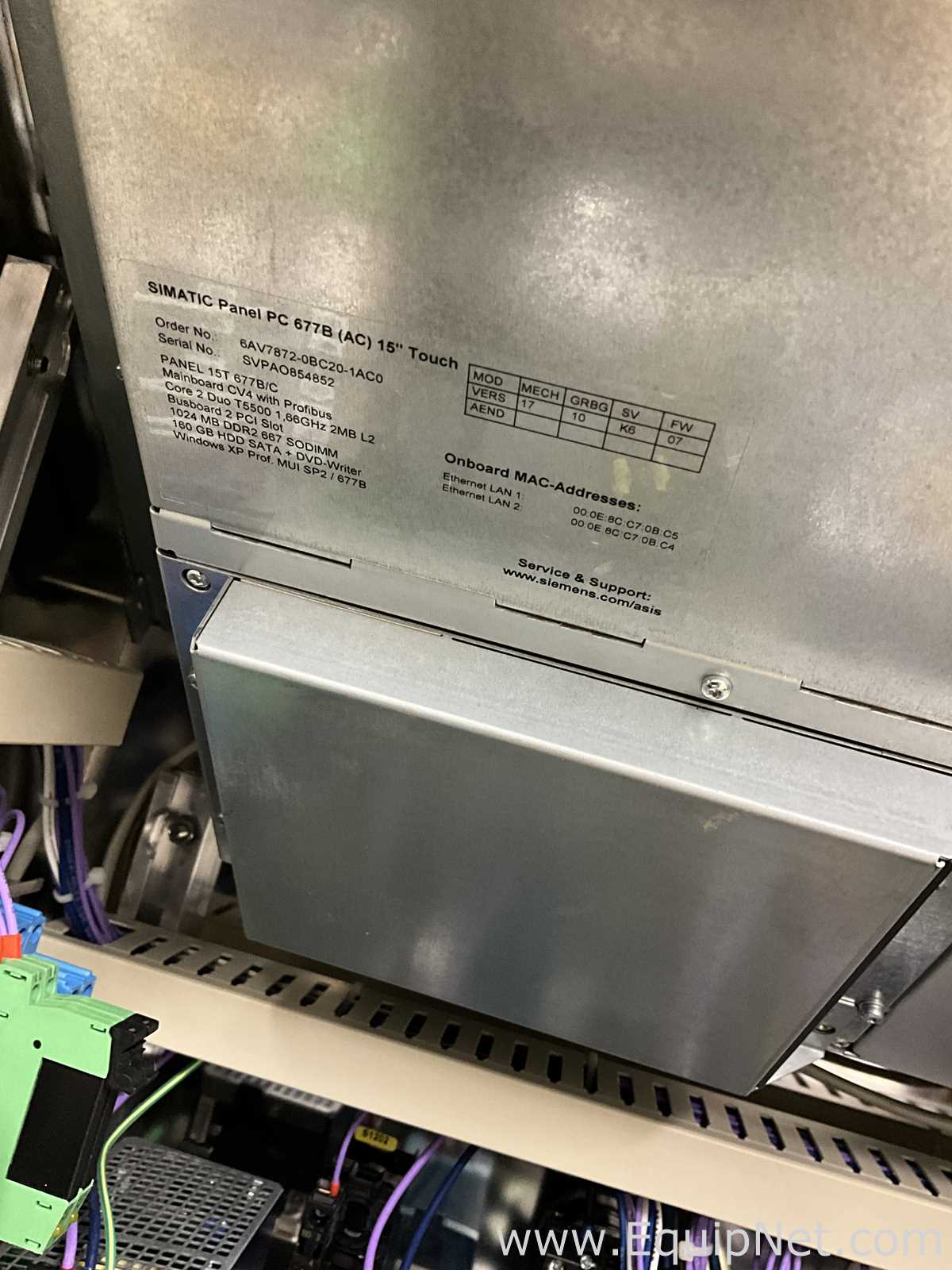 Controlador Siemens Simatic Panel
