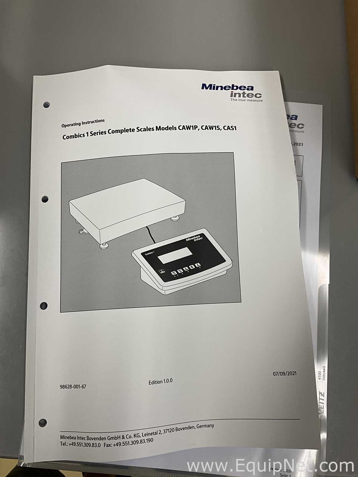Unused Minebea Intec CAW1S1-30ED-I Benchtop Balance