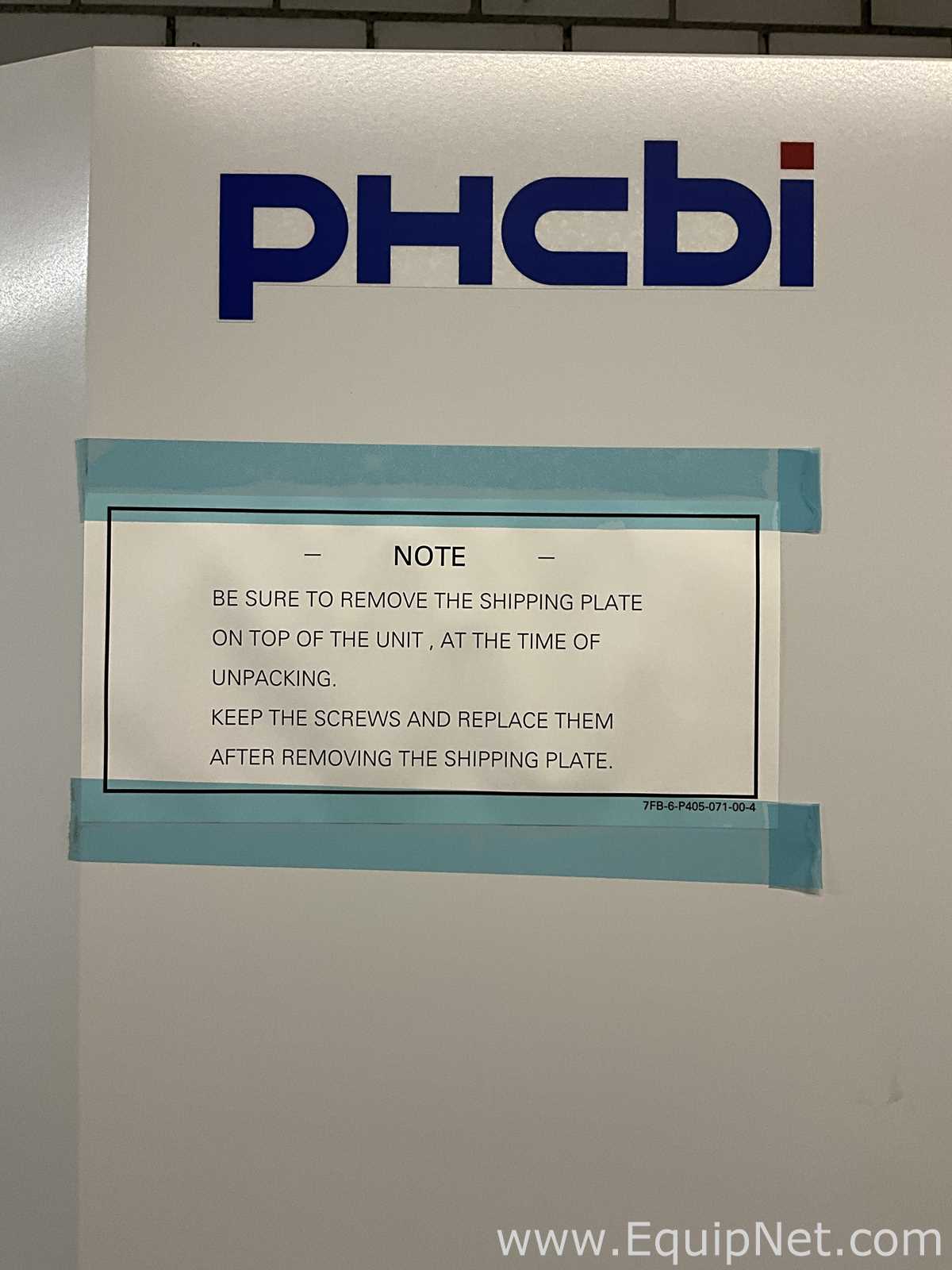 Unused PHCBI MDF-DU702VH-PE VIP Eco Ultra-Low Temperature Freezer