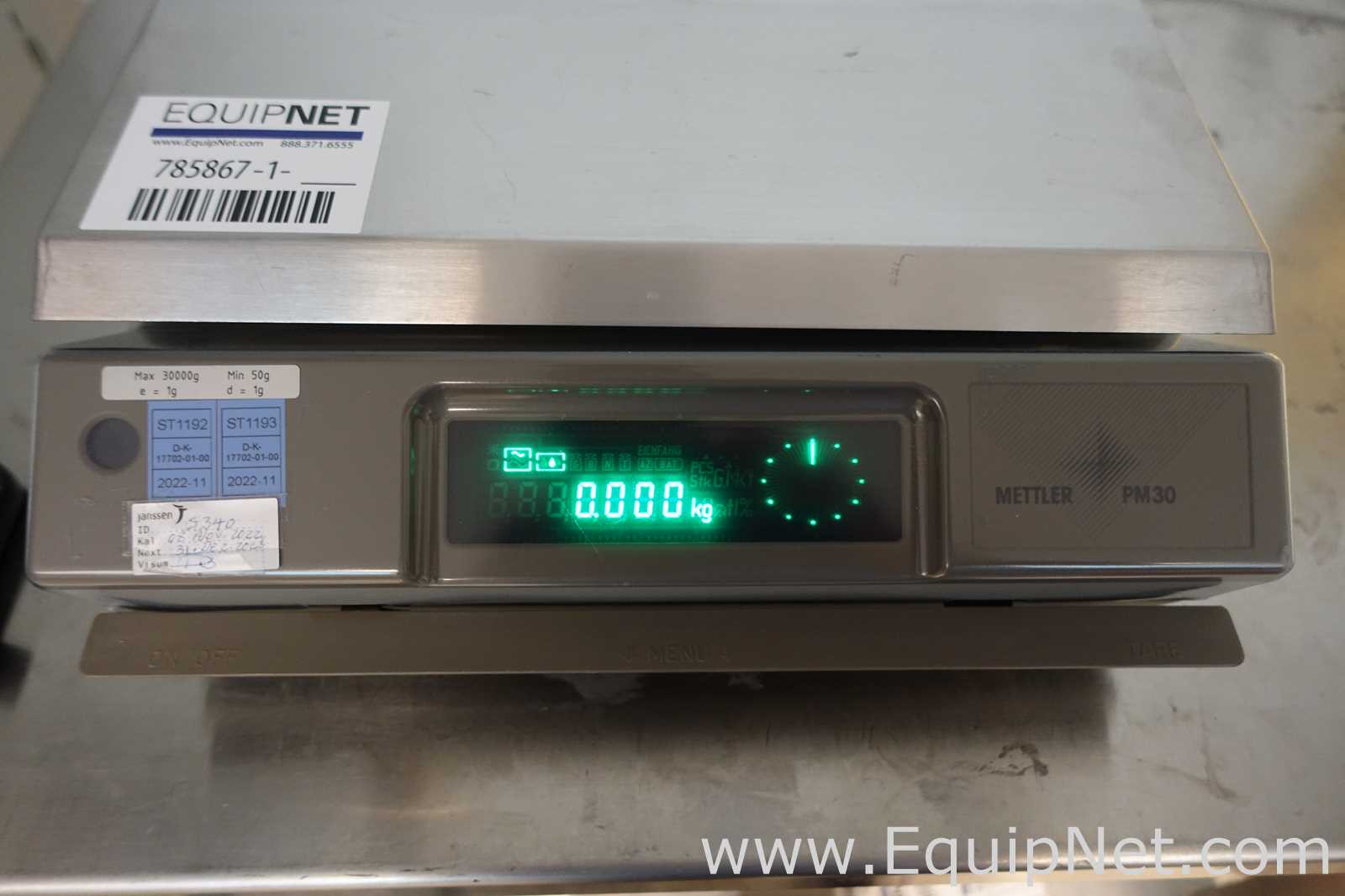 Báscula Mettler Toledo PM30