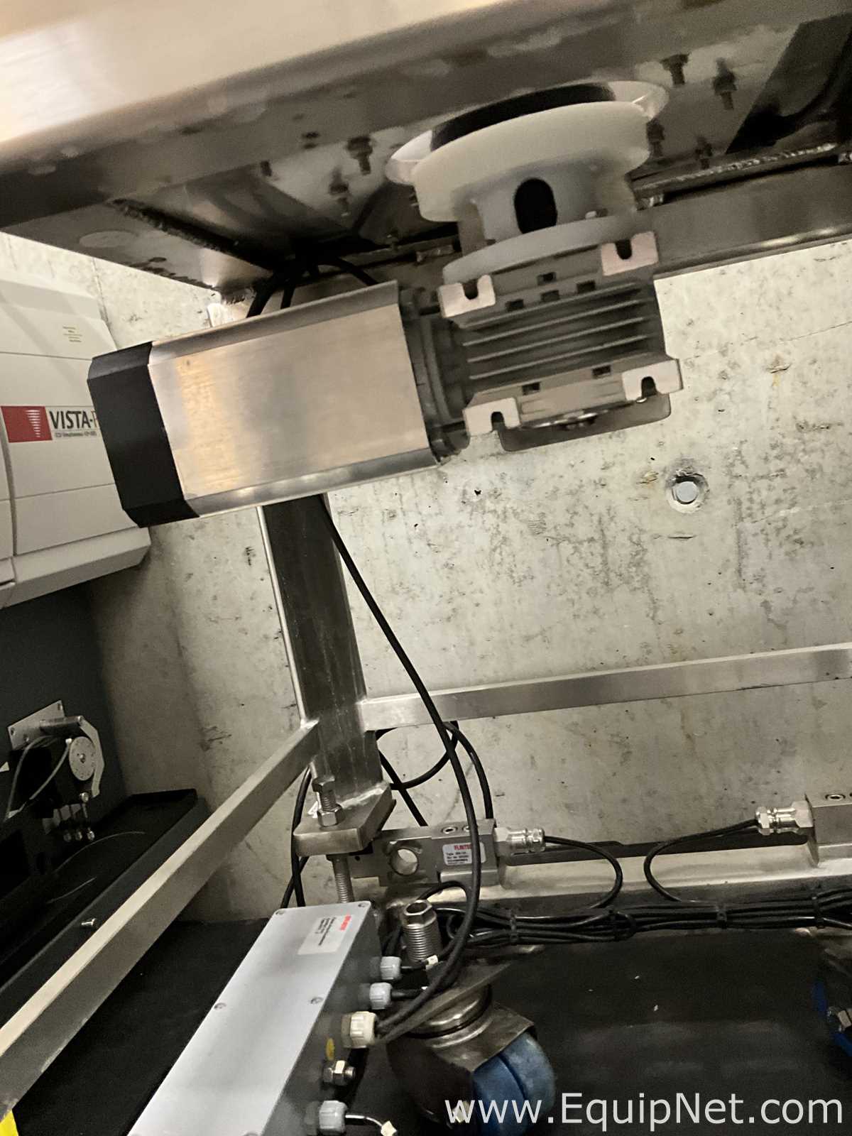 Xcellerex XDM-Q-50-T 50L Jacketed Single-Use Stainless Steel Mixing Tank