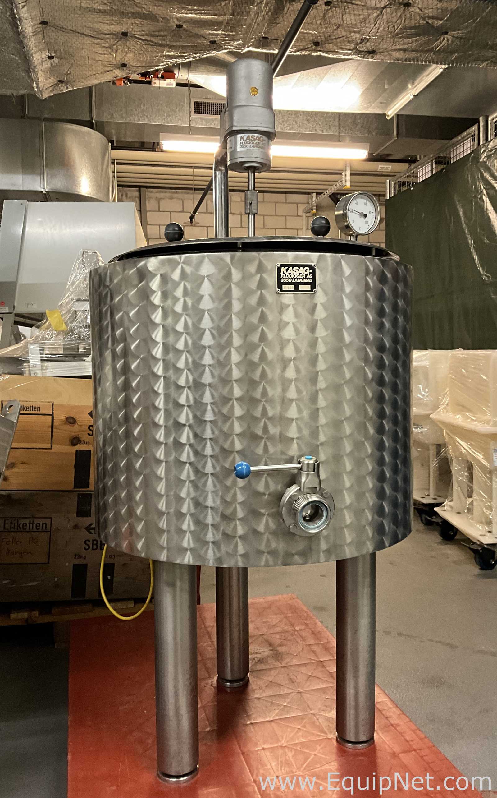 Kasag 100L Jacketed Stainless Steel Mixer