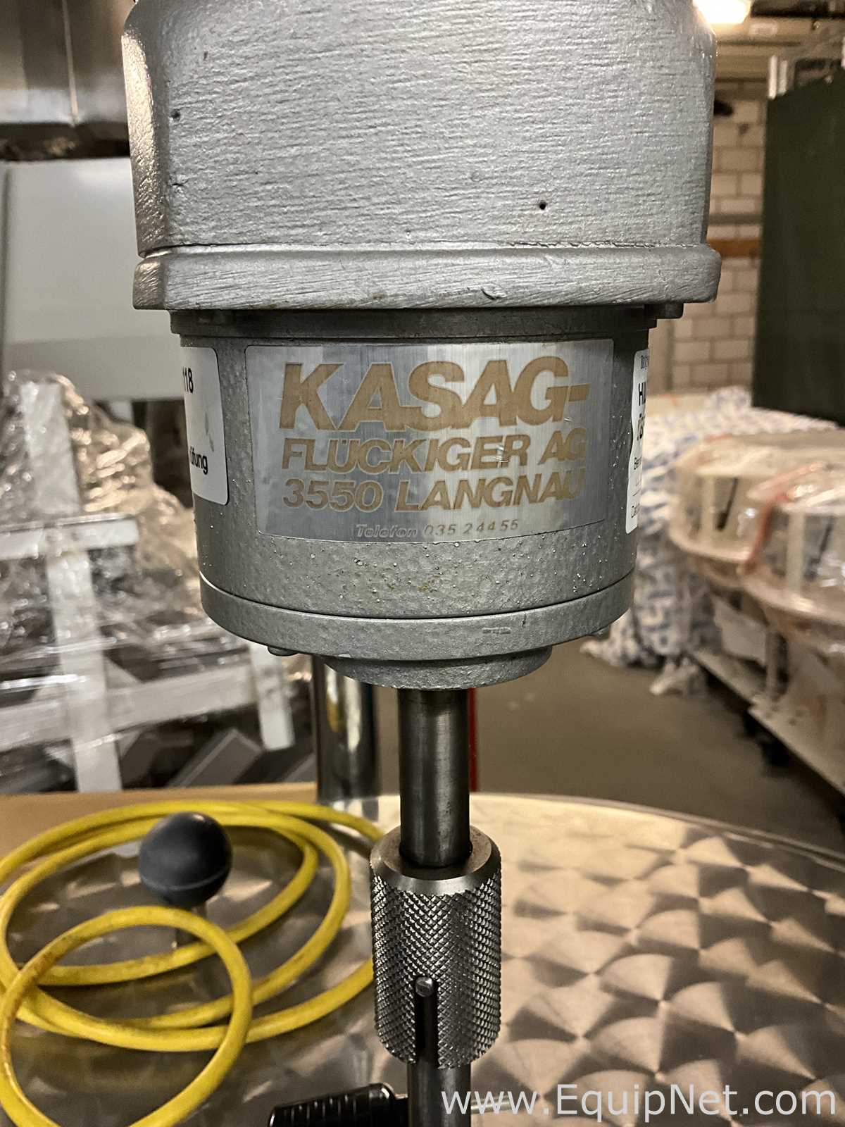 Kasag 100L Jacketed Stainless Steel Mixer