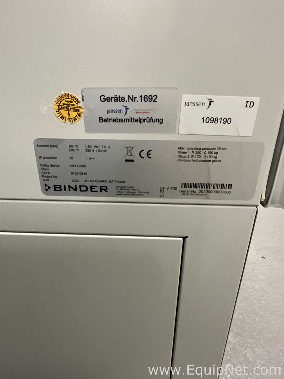 Freezer Binder UFV700