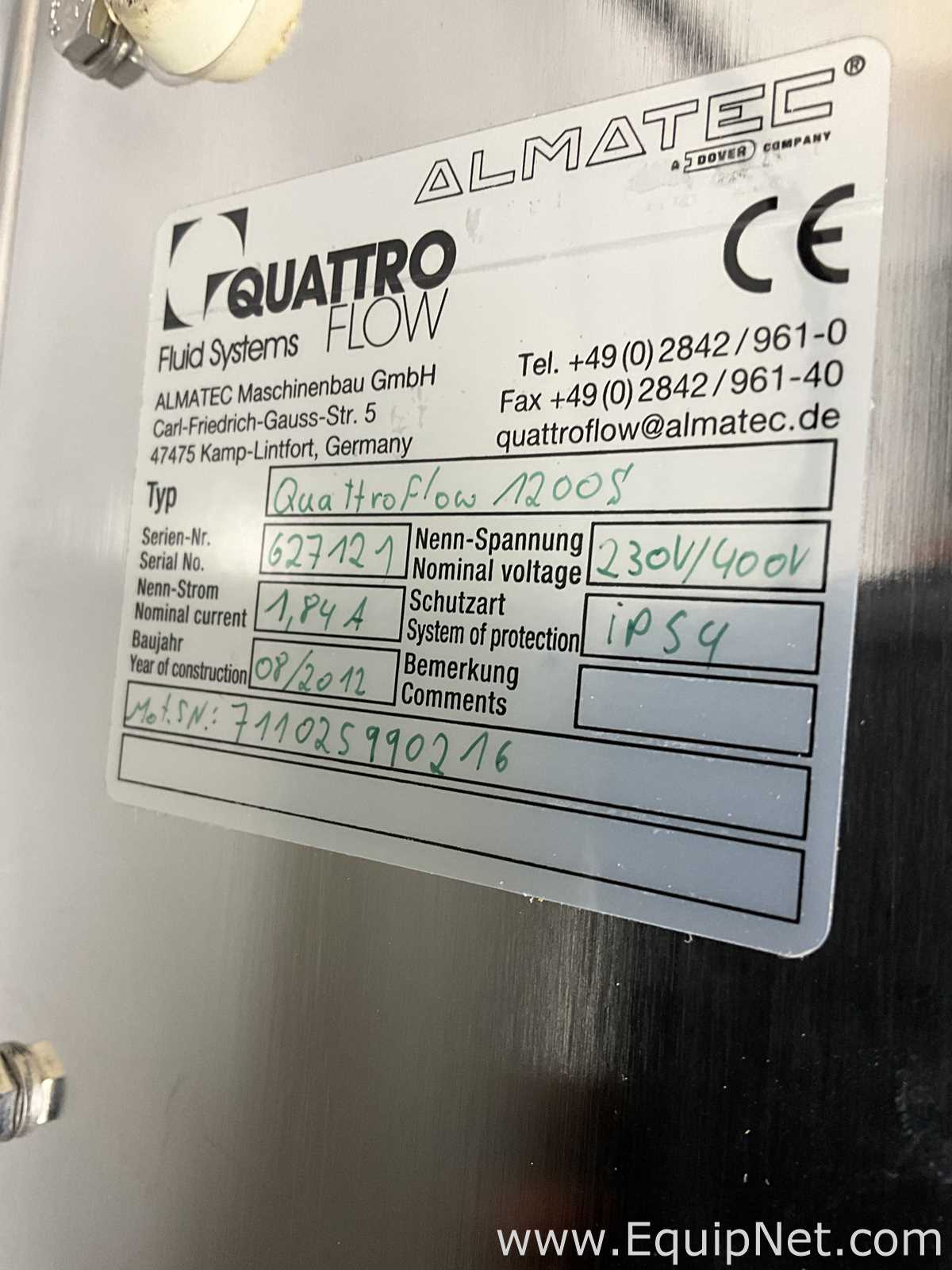 Bomba de Diafragma Quattroflow Fluid Systems Quattroflow 1200S