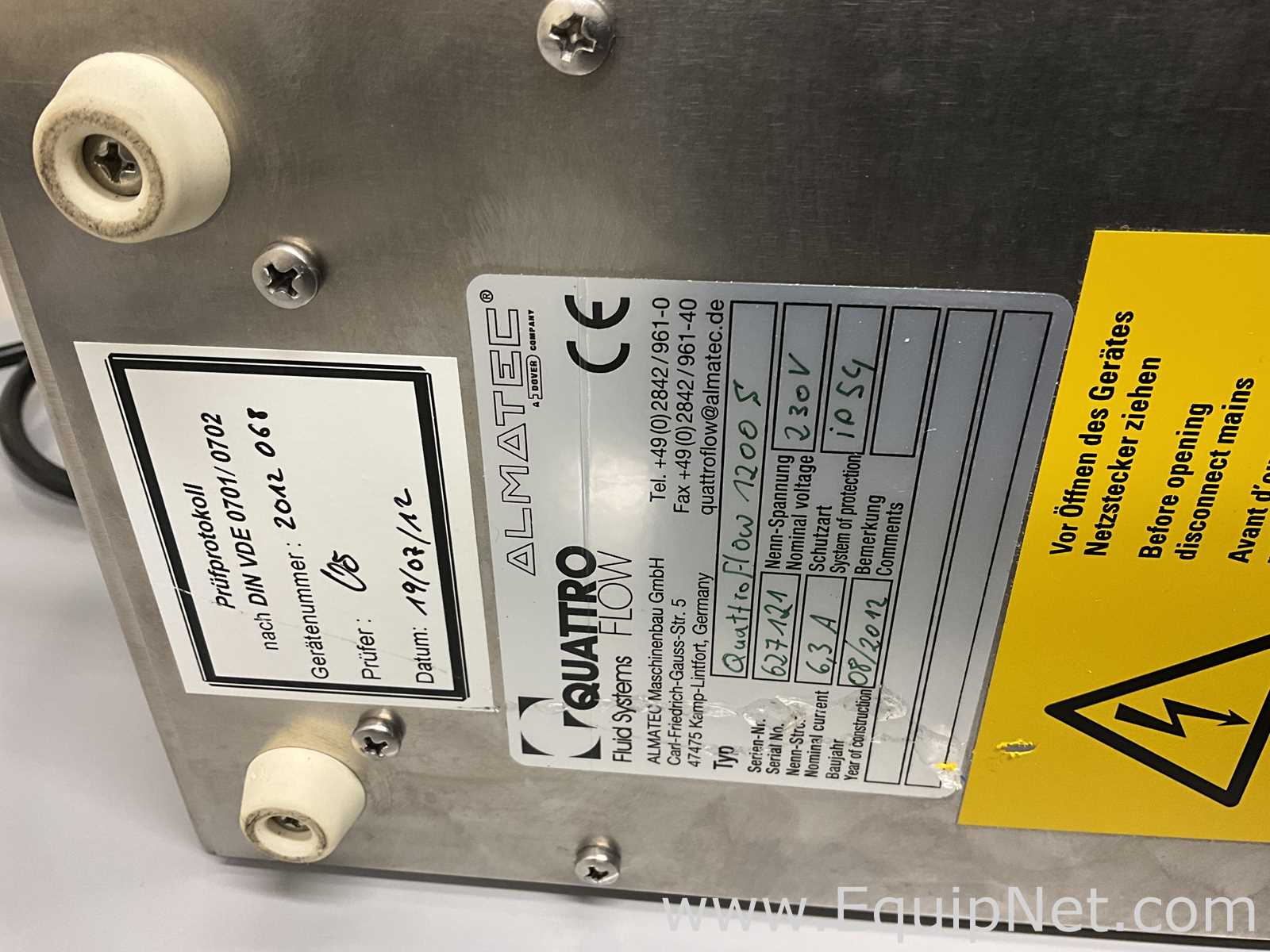 Bomba de Diafragma Quattroflow Fluid Systems Quattroflow 1200S