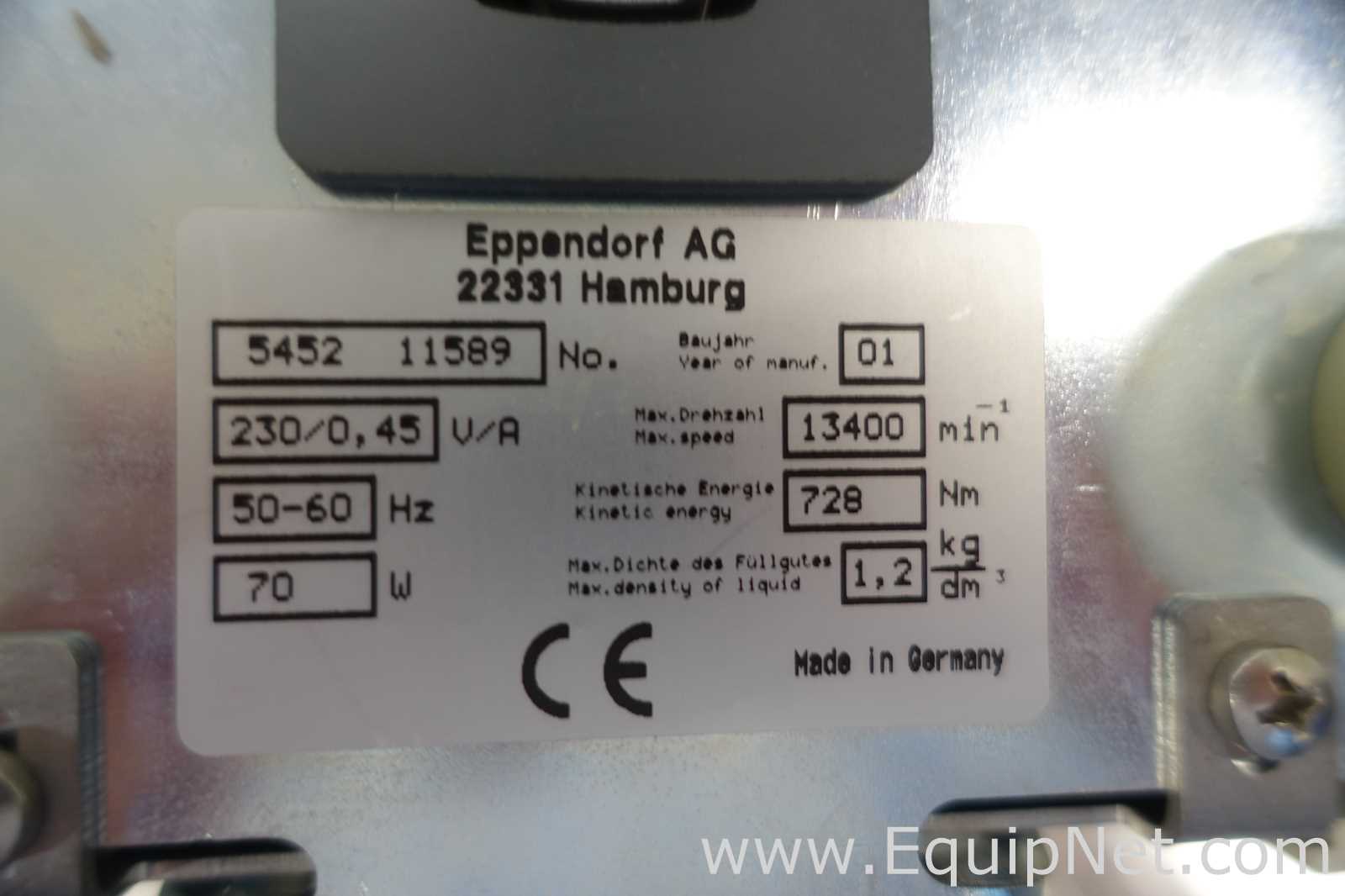 Eppendorf Mini Spin Laboratory Microcentrifuge